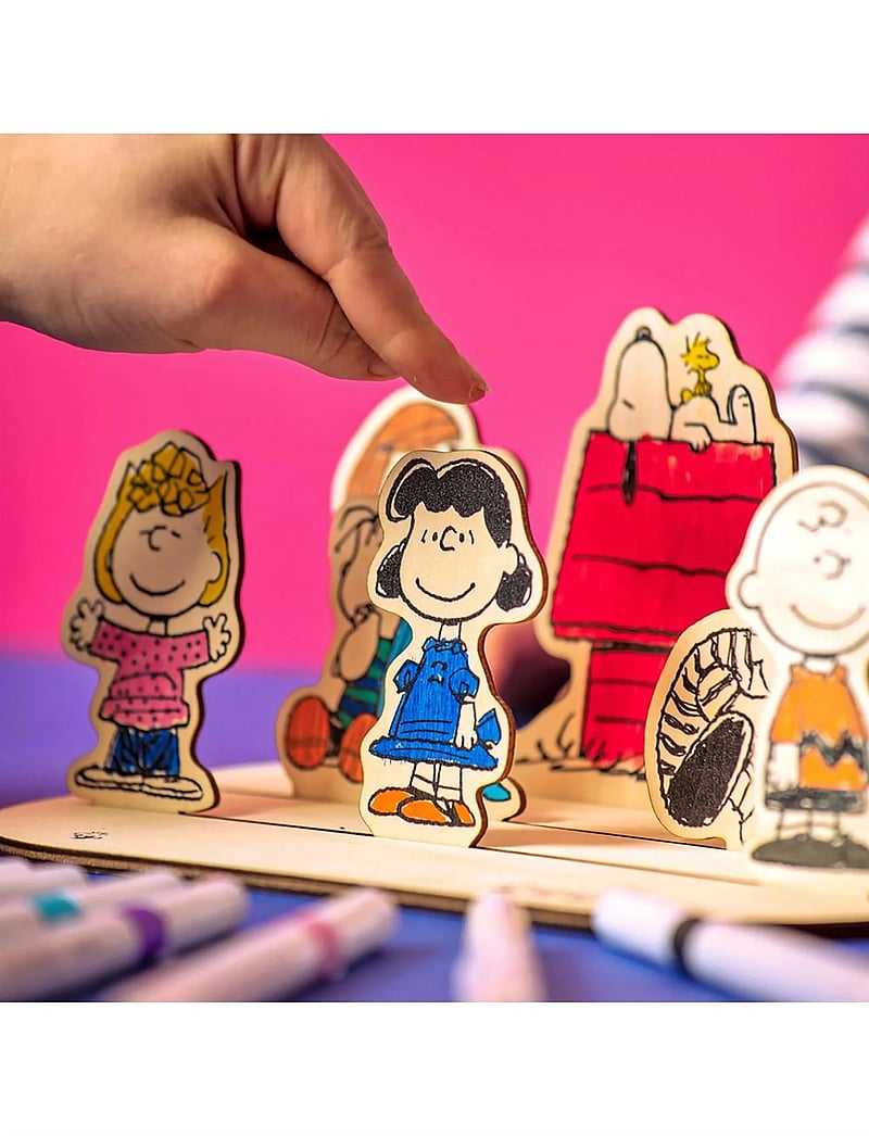 Ooly - Painting Kit 3D Comic Scene - Peanuts - käsitöökomplekt - multi - 0