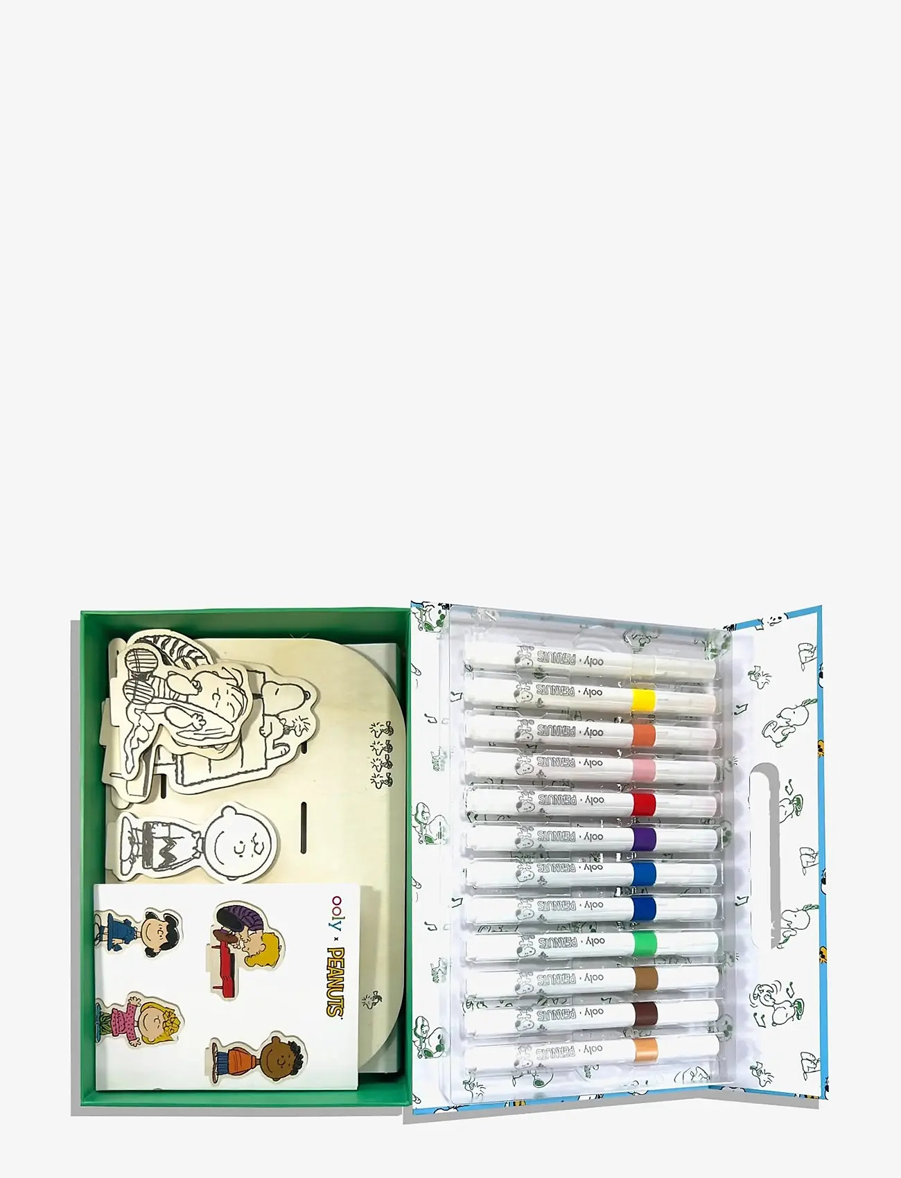 Ooly - Painting Kit 3D Comic Scene - Peanuts - kreasæt - multi - 3