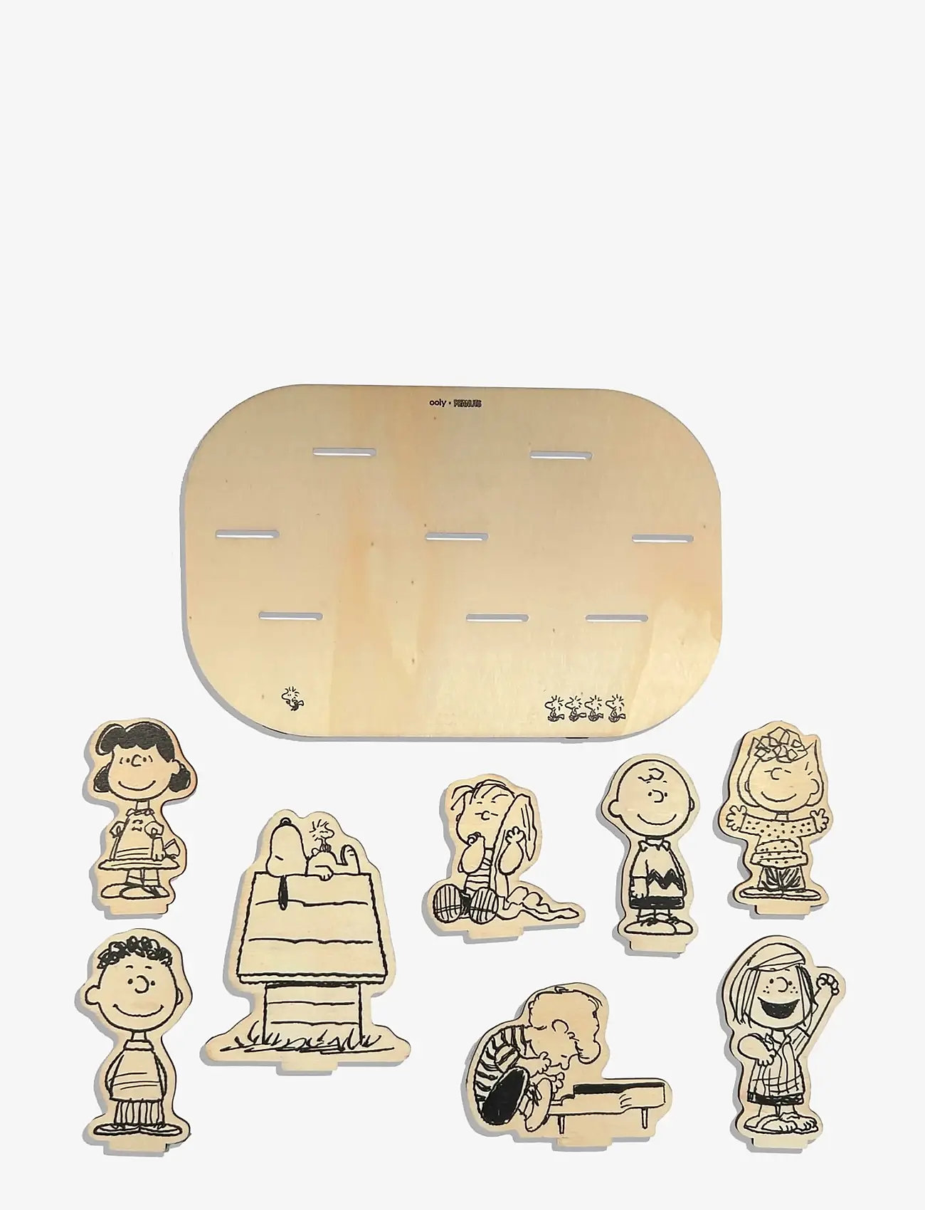 Ooly - Painting Kit 3D Comic Scene - Peanuts - kreasæt - multi - 4