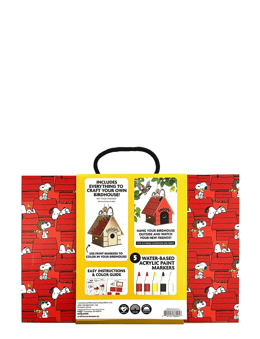 Ooly - Birdhouse Kit - Radiserne - meisterdamiskomplektid - multi - 2