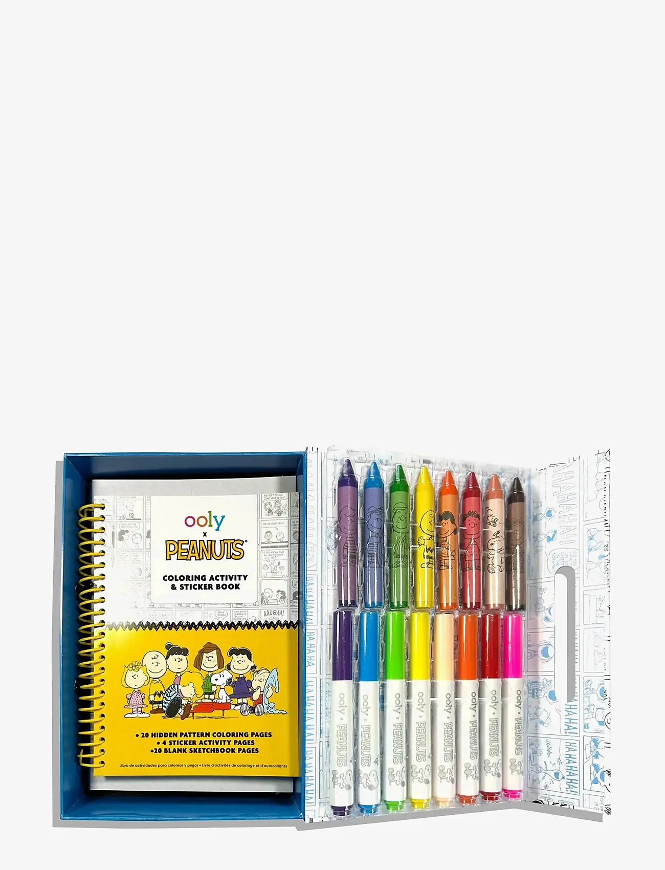Ooly - Art Tool Case - Peanuts - käsitöökomplekt - multi - 2
