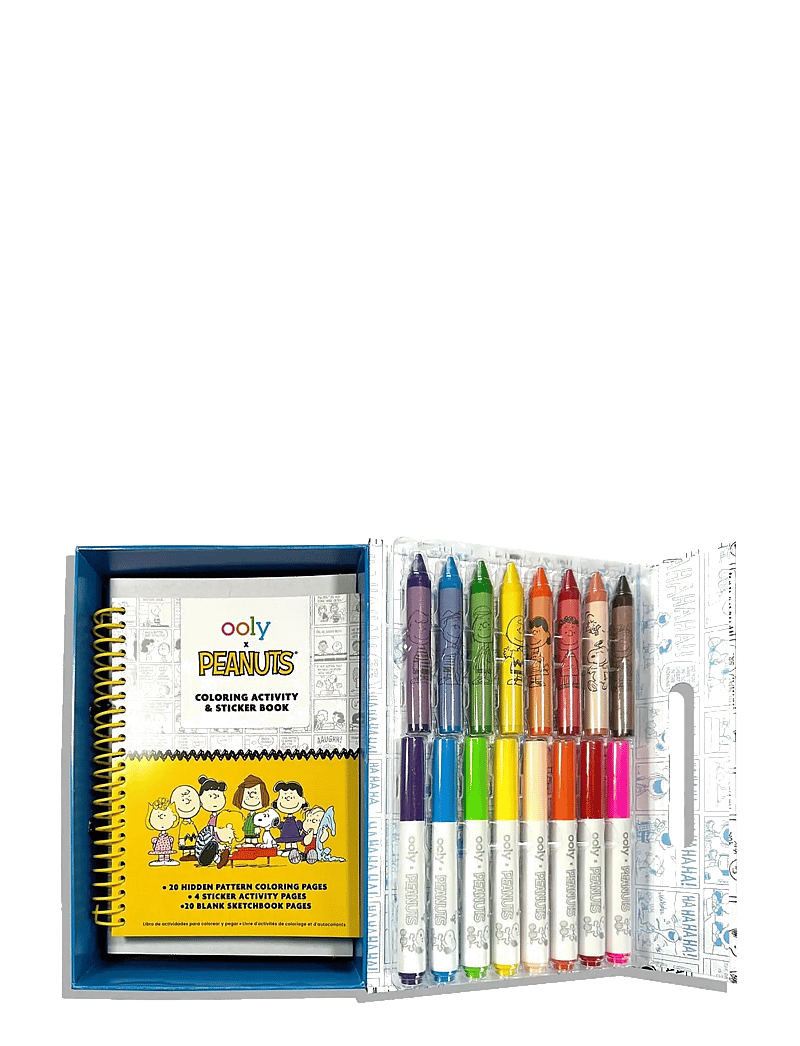 Ooly - Art Tool Case - Peanuts - käsitöökomplekt - multi - 2