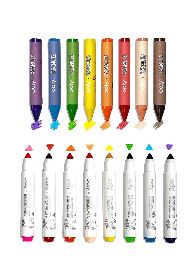 Ooly - Art Tool Case - Peanuts - käsitöökomplekt - multi - 5