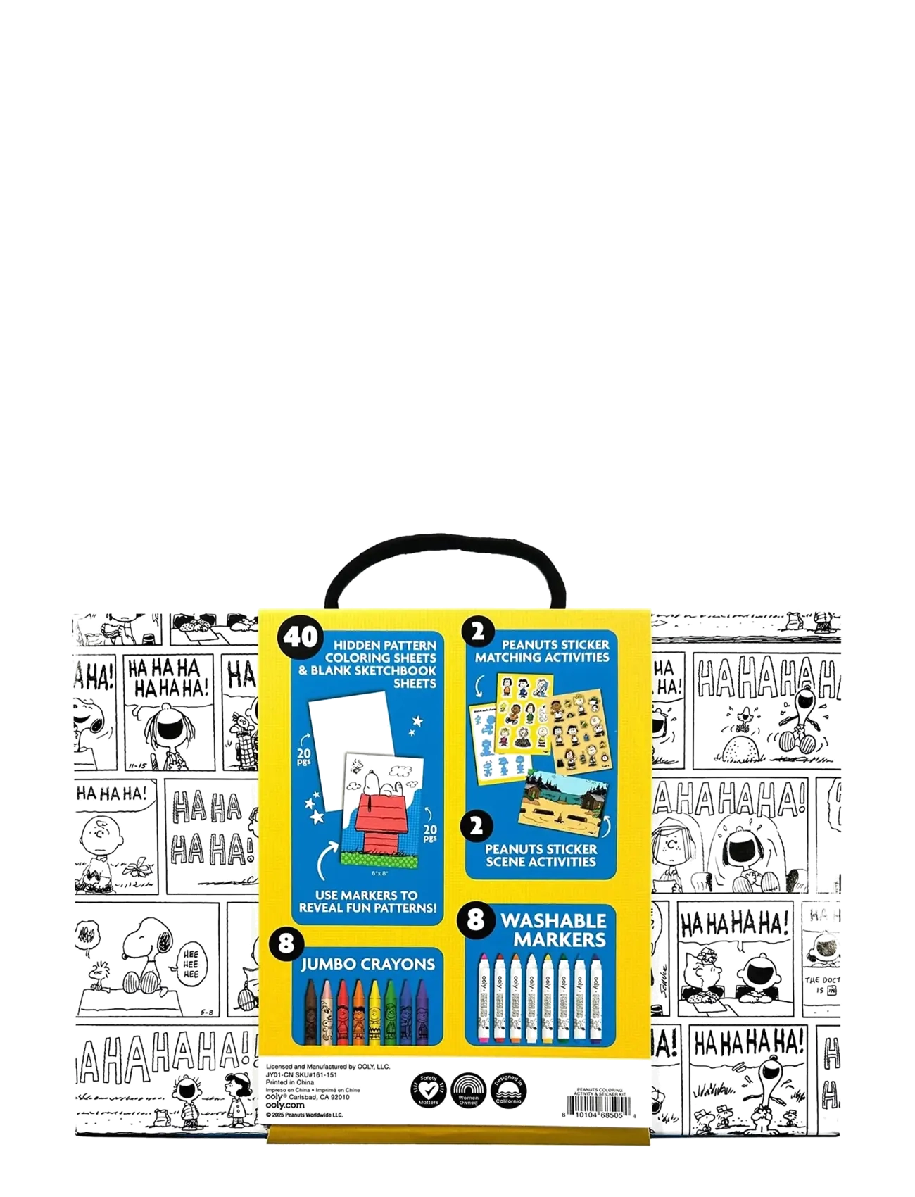Ooly - Art Tool Case - Peanuts - bastelset - multi - 5