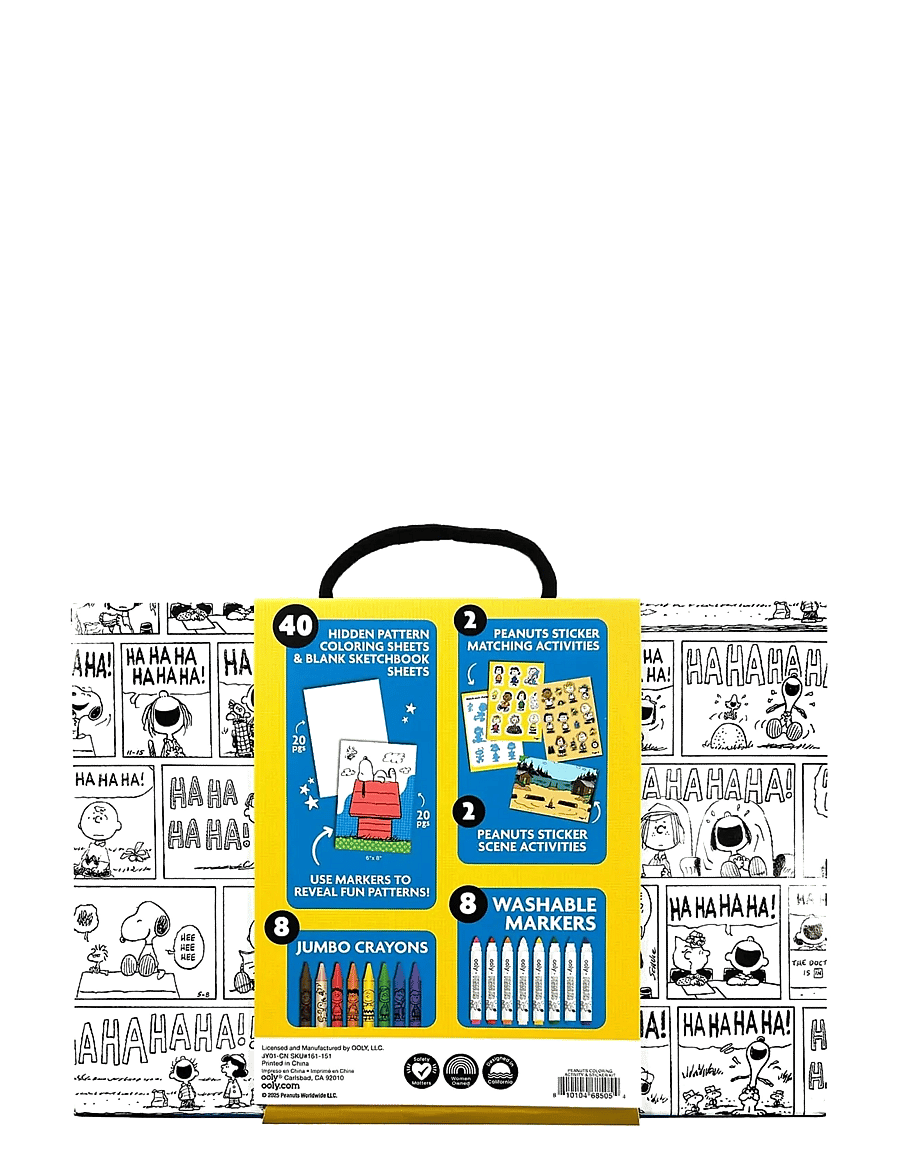 Ooly - Art Tool Case - Peanuts - bastelset - multi - 5