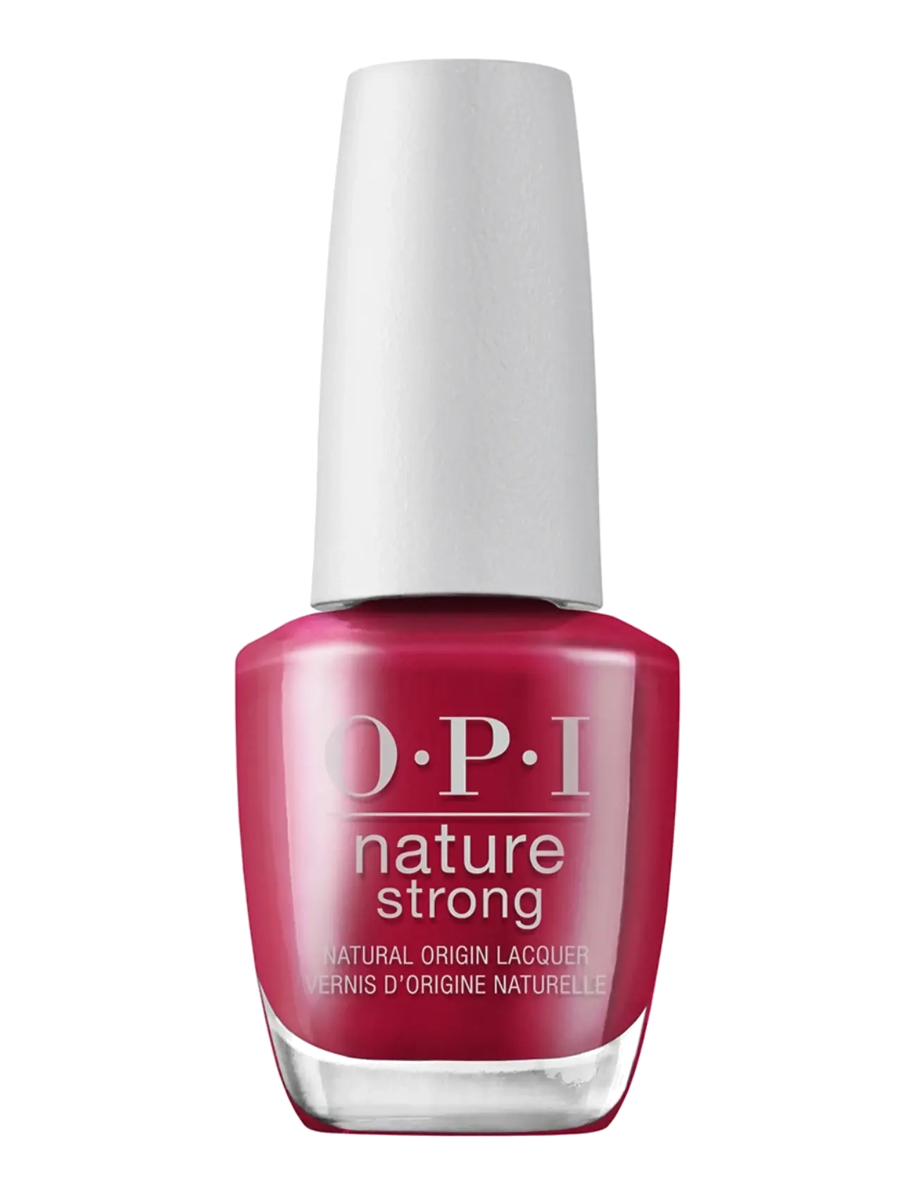 OPI OPI Nature Strong A Bloom with a View 15ml - Negle - A BLOOM WITH A VIEW / red