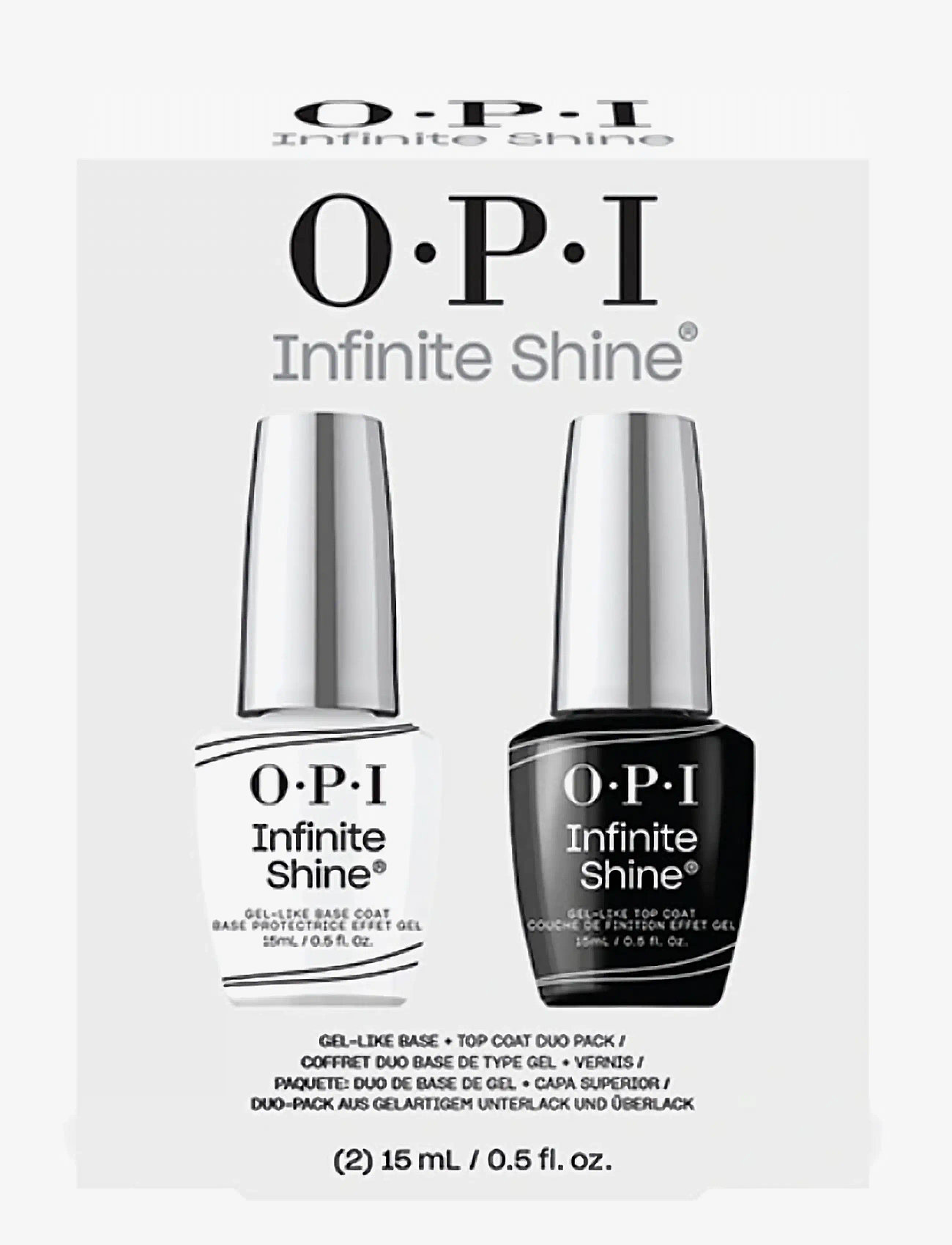 OPI - OPI Infinite Shine Top & Base Coat Duo-pack 2x 15ml - makeup - base & top coat duo-pack - 2