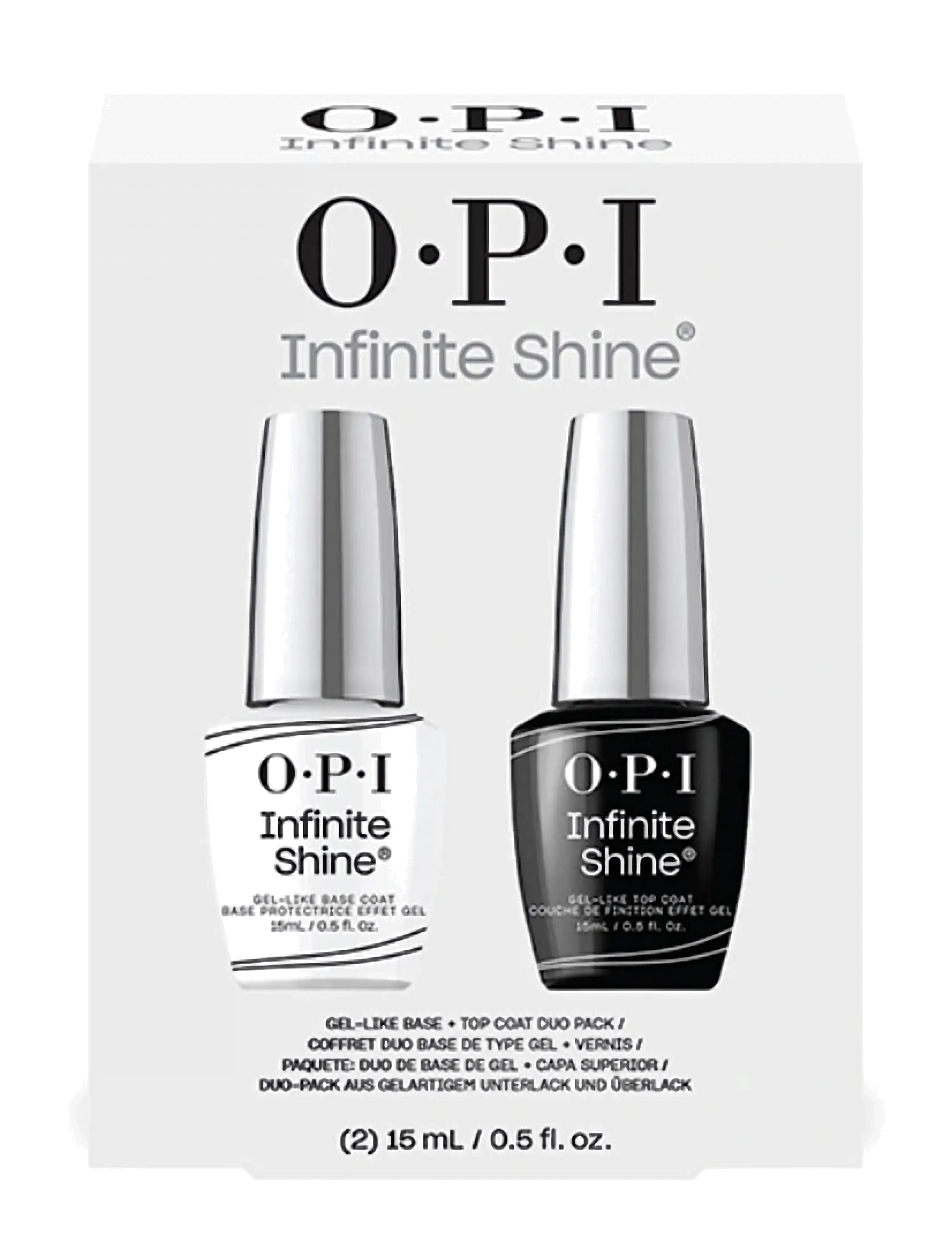 OPI - OPI Infinite Shine Top & Base Coat Duo-pack 2x 15ml - smink - base & top coat duo-pack - 2