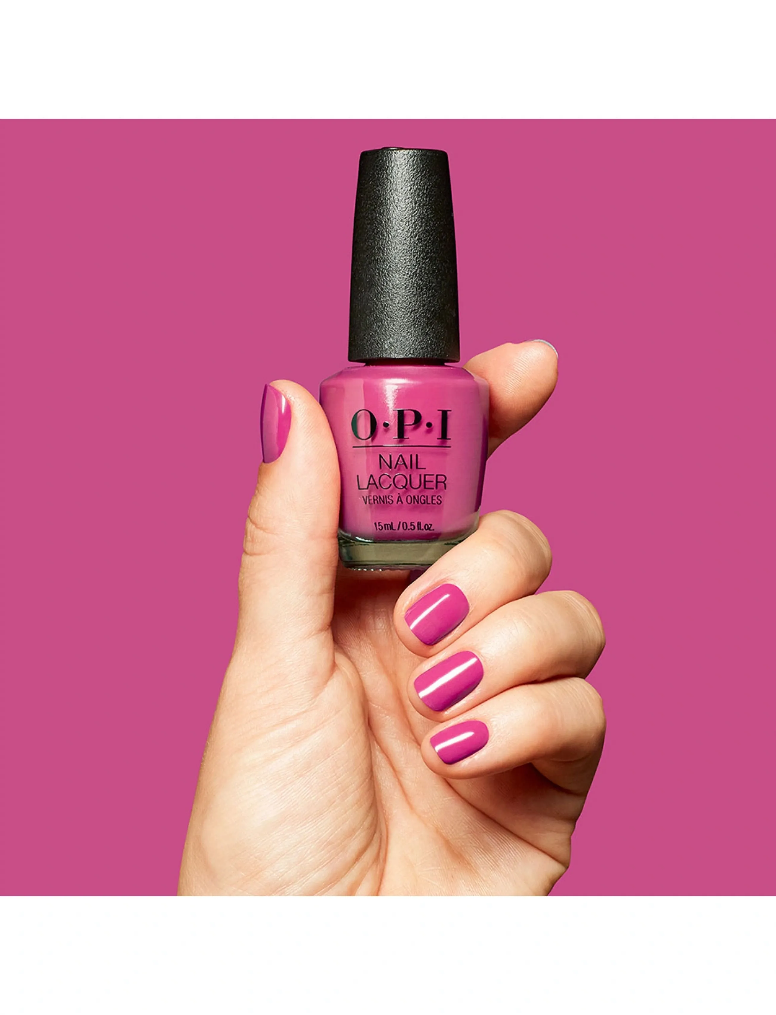 OPI - OPI Nail Lacquer - smink - strawberry cosmo - 4