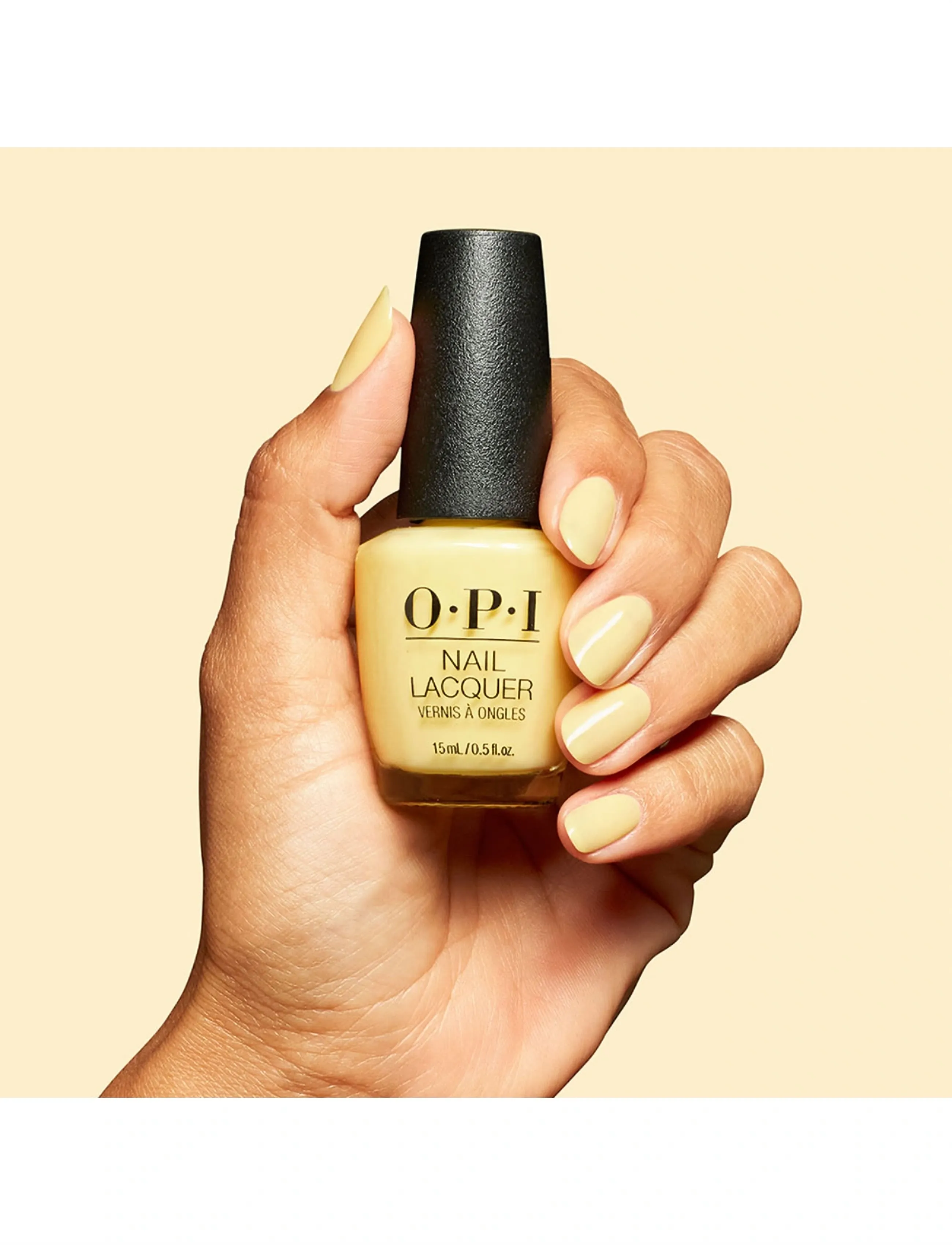 OPI Opi Nail Lacquer, 15 ml, Yellow, Negle > Neglelak, Dame