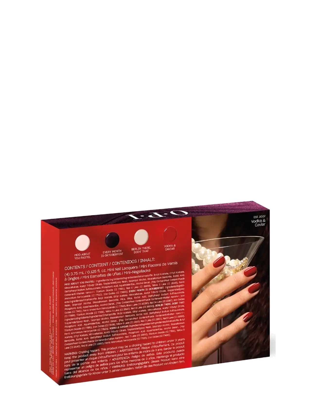 OPI - OPI Nail Lacquer Mini Pack - OPI's Most Requested 4 x 3.75 ml - makeup - no color - 2