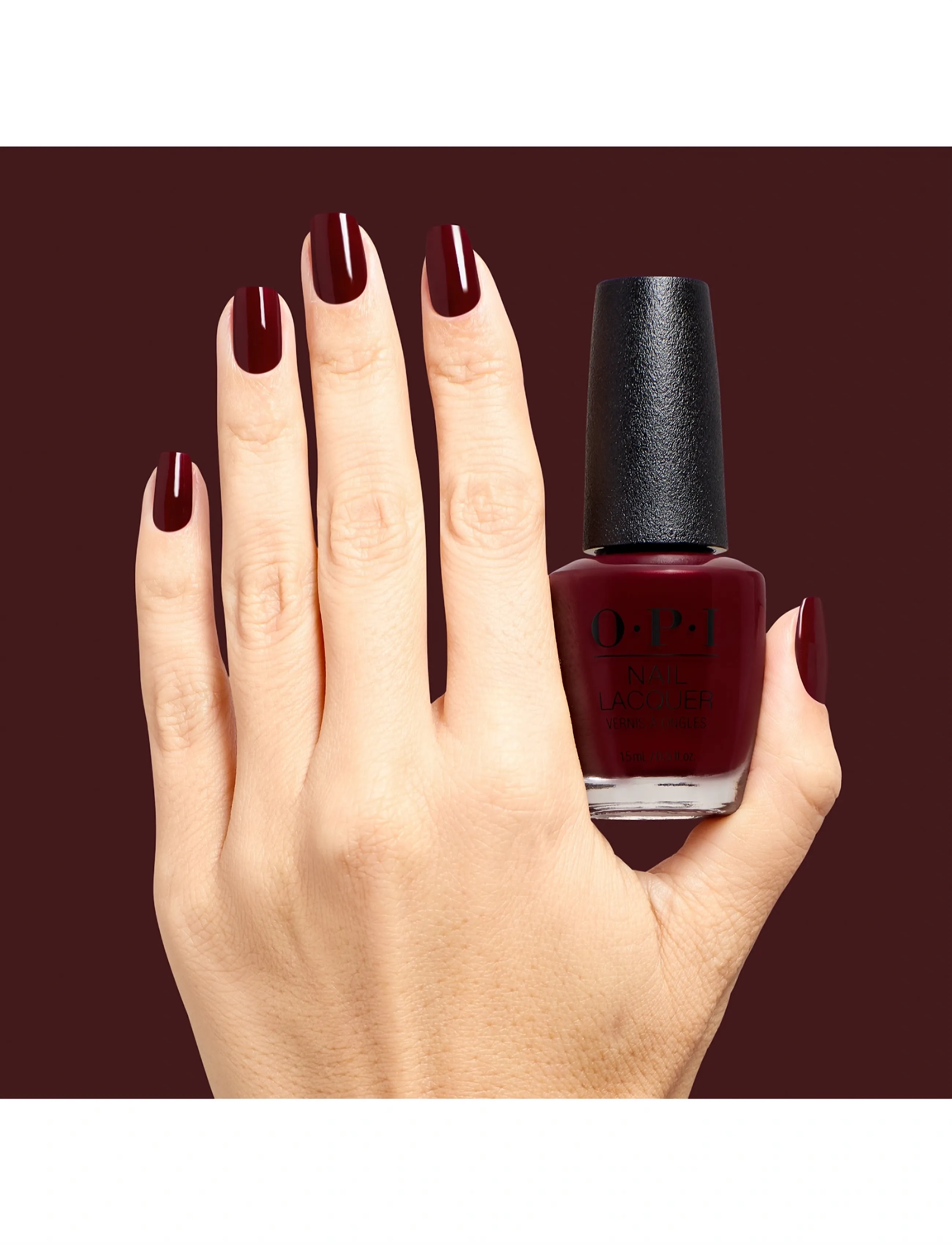 OPI Opi Nail Lacquer, 15 ml, Burgundy, Negle > Neglelak, Dame