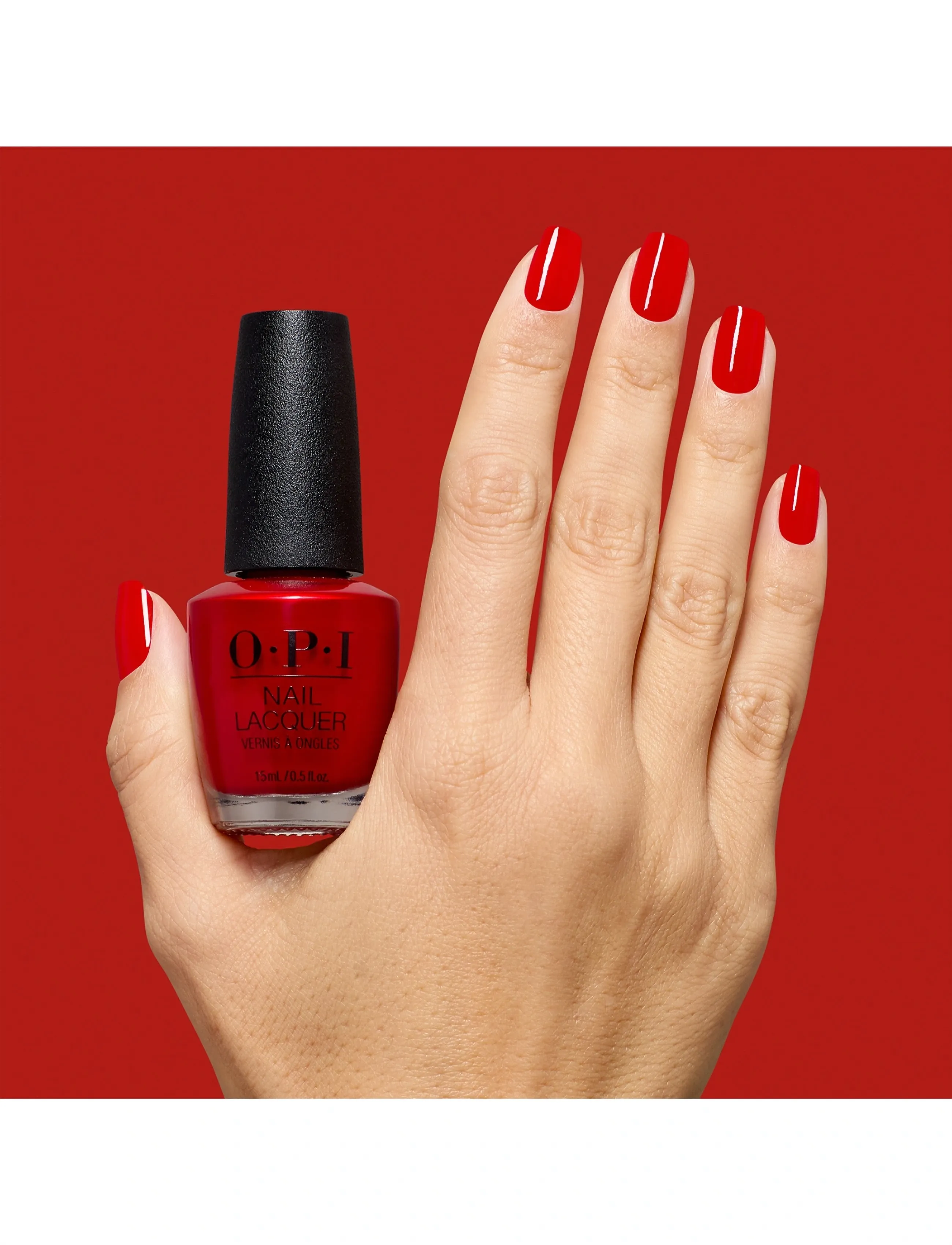 OPI Opi Nail Lacquer, 15 ml, Red, Negle > Neglelak, Dame