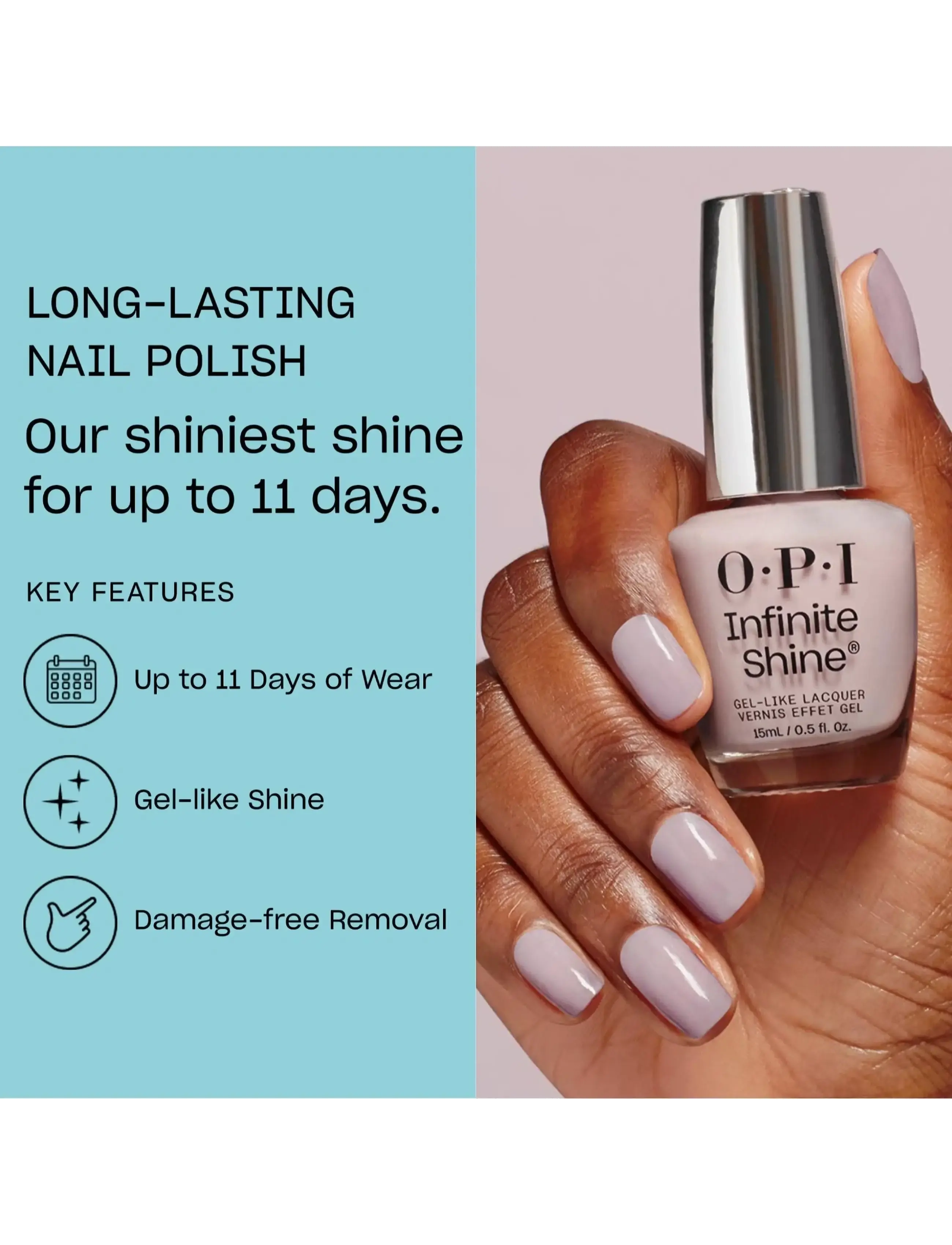 OPI - OPI Infinite Shine Don't Bossa Nova Me Around™ 15ml - makeup - don't bossa nova me around™ - 2