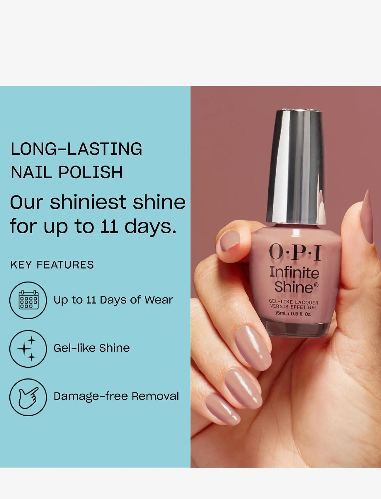OPI - OPI Infinite Shine - makeup - barefoot in barcelona - 2