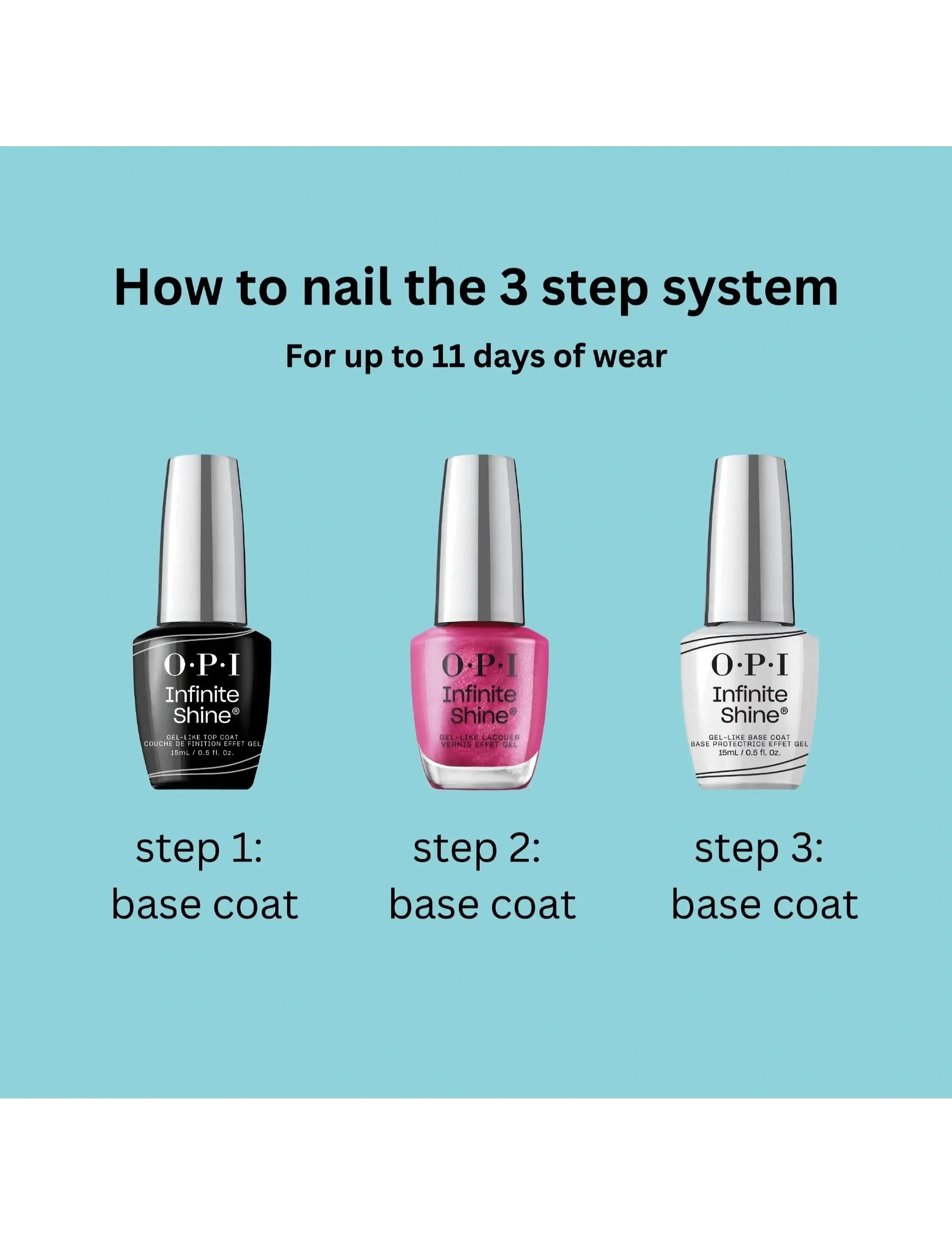 Opi Infinite Shine Alpine Snow™ nagelprodukter dam – bild 4