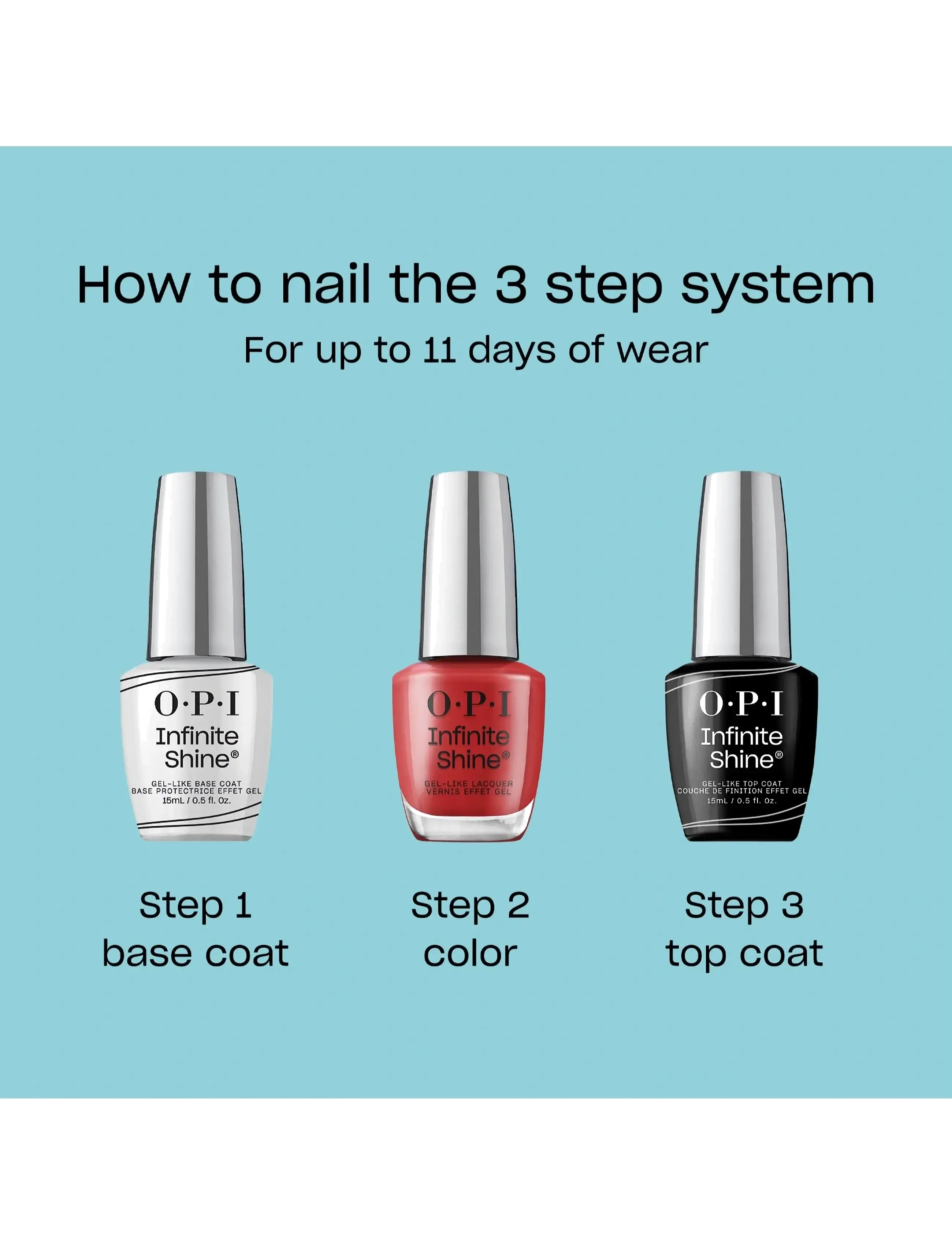 OPI - OPI Infinite Shine Cajun Shrimp™ 15ml - festtøj til outletpriser - cajun shrimp™ - 2