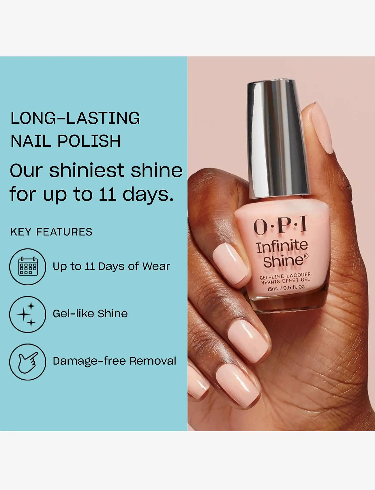 OPI - OPI Infinite Shine Bubble Bath™ 15ml - festtøj til outletpriser - bubble bath™ - 1