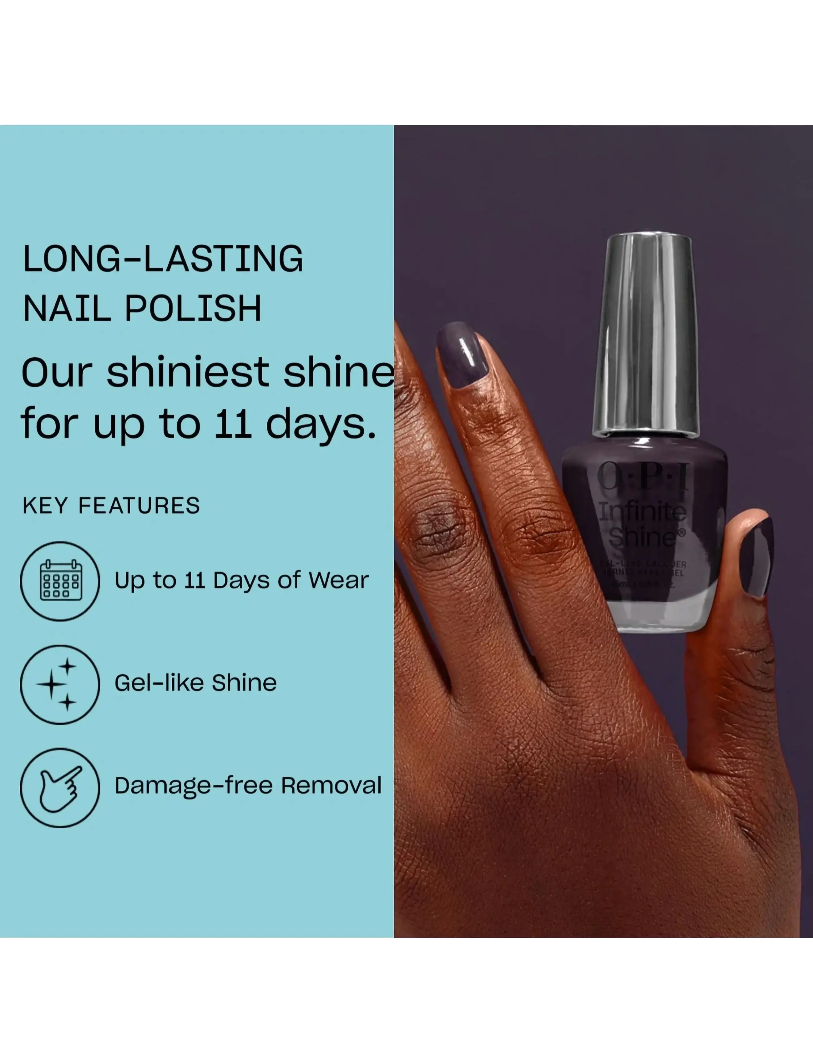 OPI - OPI Infinite Shine Lincoln Park after Dark™ 15ml - makeup - lincoln park after dark™ - 2