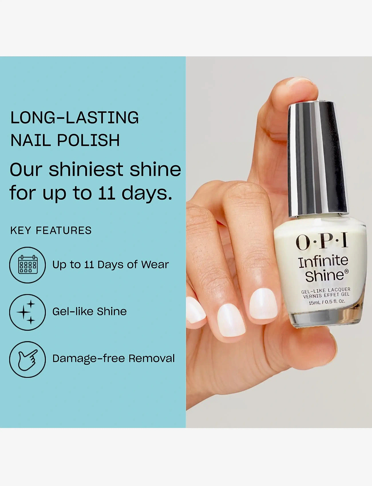 OPI - OPI Infinite Shine - smink - shimmer takes all - 2