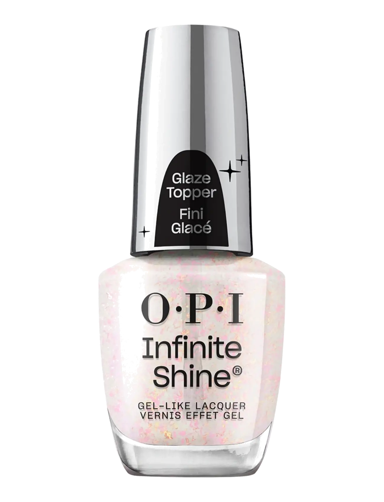 OPI Opi Infinite Shine Glaze Toppers Glint Condition 15ml, 15 ml, Silver, Negle > Neglelak, Dame