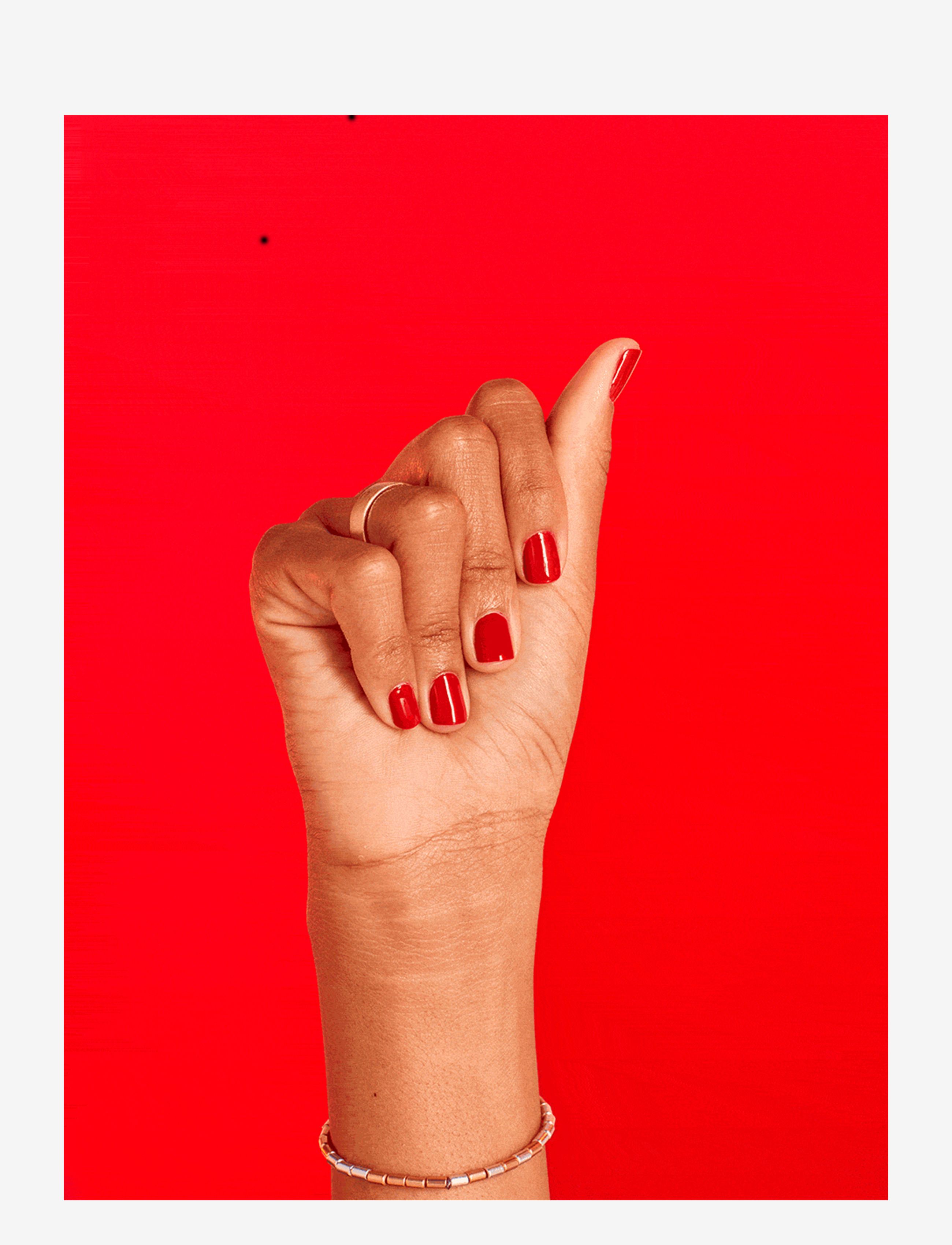 OPI - Infinite Shine Unequivocally Crimson - smink - unequivocally crimson - 3