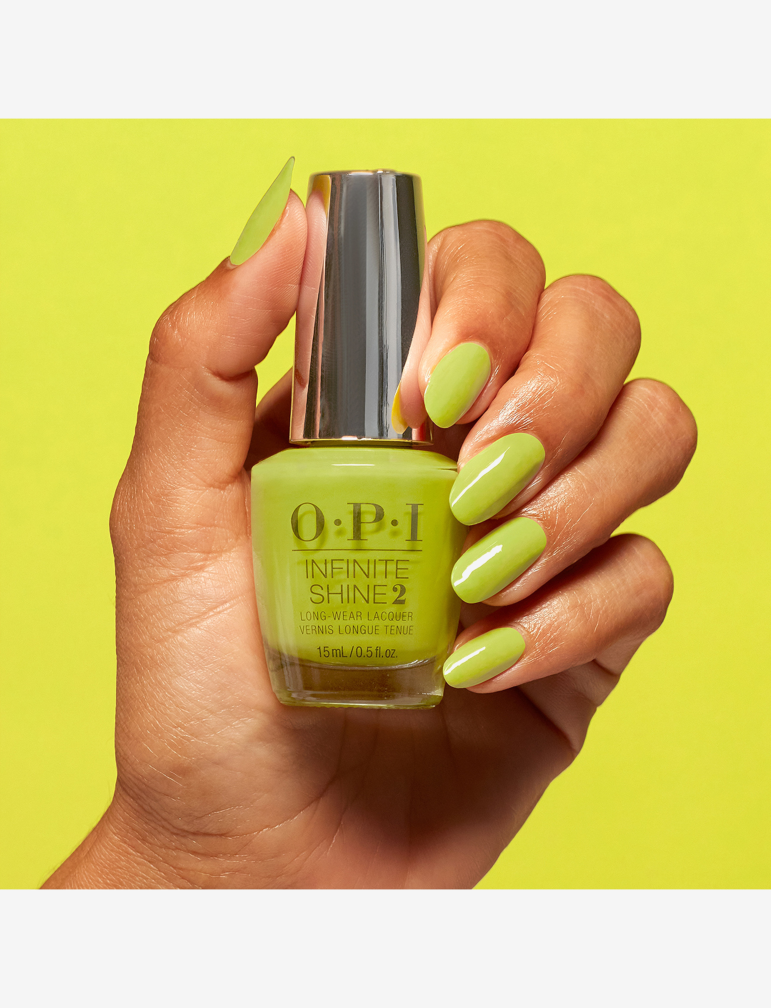 OPI - Infinite Shine GET IN LIME 15 ML - smink - get in lime  - 3