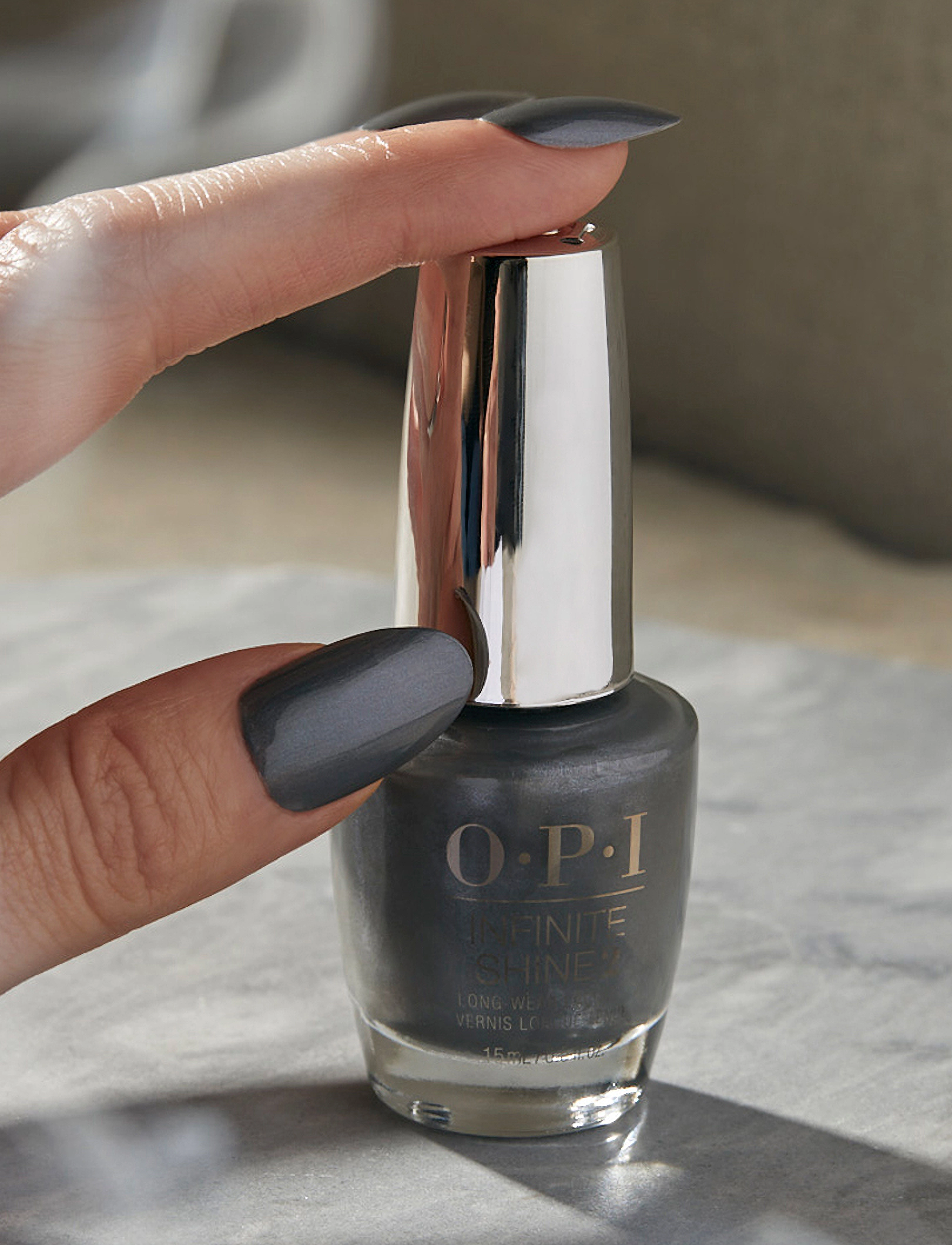 OPI - Infinite Shine Clean Slate - festtøj til outletpriser - silver - 5