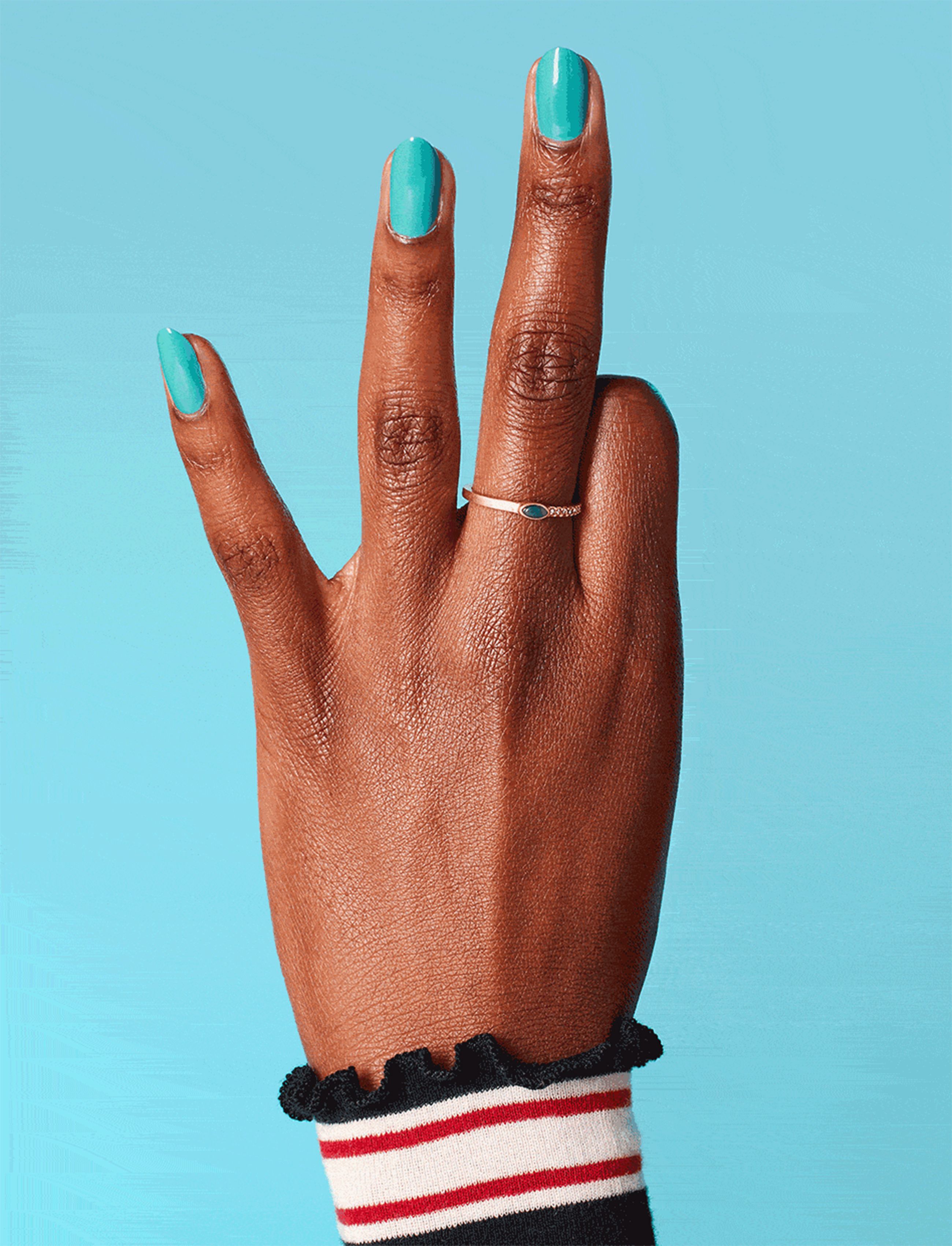 OPI - I'm on a Sushi Roll - smink - i'm on a sushi roll - 3