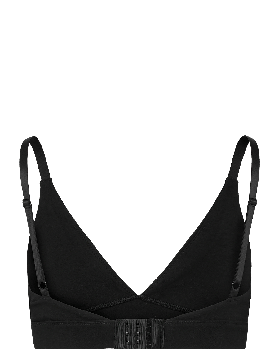 Organic Basics - Core Triangle Bra - rinnahoidja - black - 1