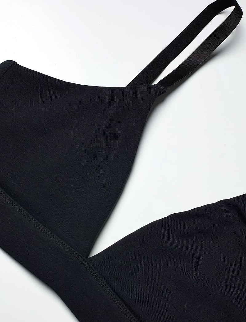 Organic Basics - Core Triangle Bra - bralette - black - 2