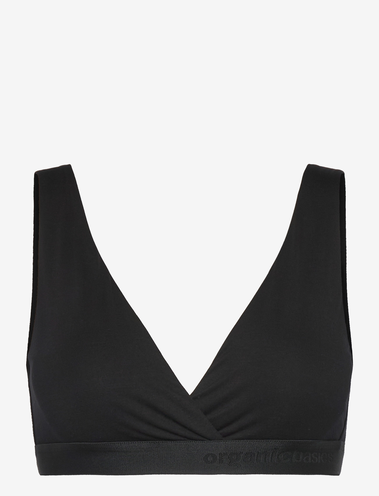 Organic Basics - Soft Touch Basic Bralette - bralette - black - 0