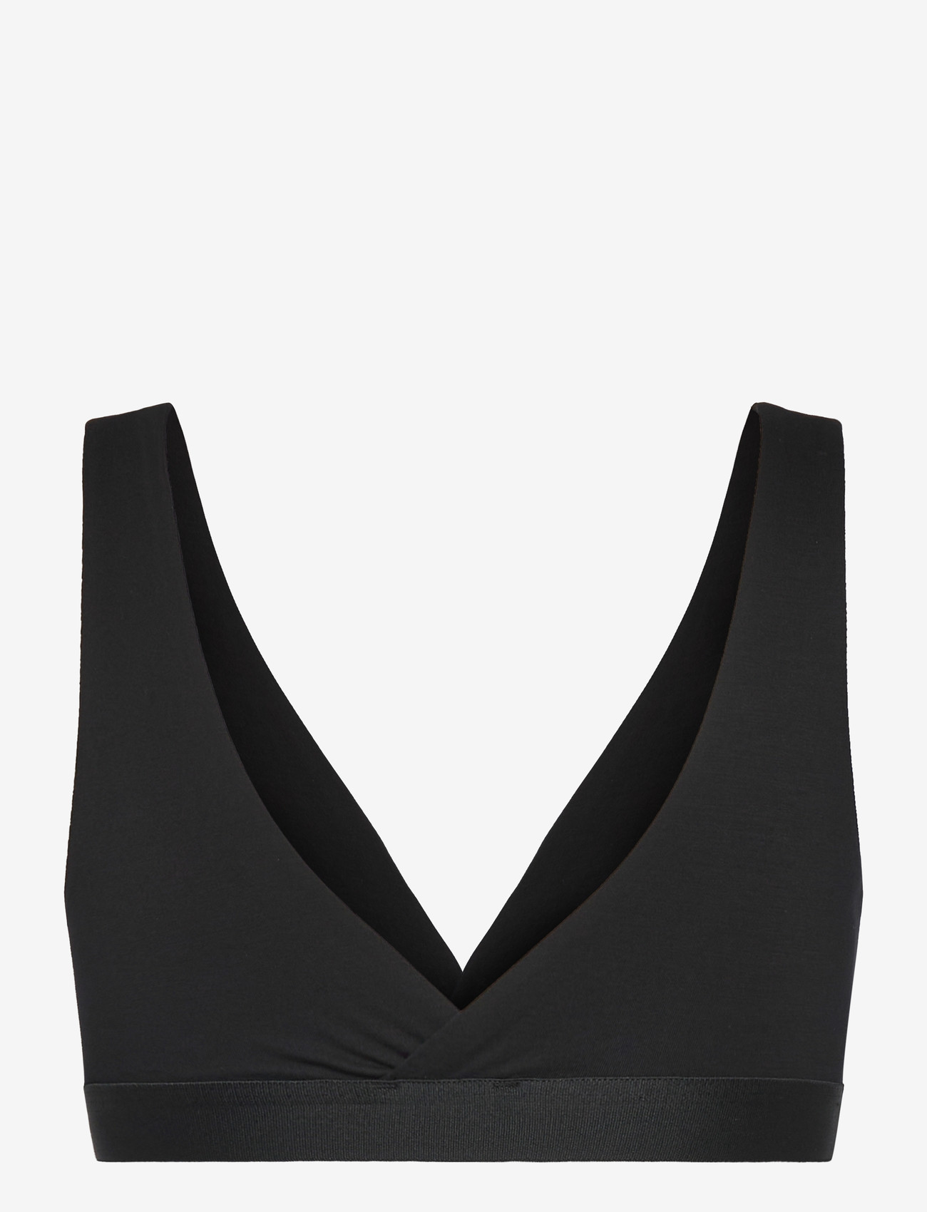 Organic Basics - Soft Touch Basic Bralette - bralette - black - 1