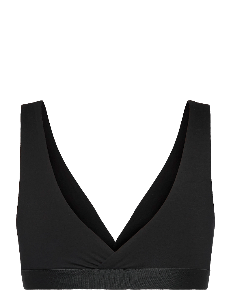 Organic Basics - Soft Touch Basic Bralette - bralette - black - 1