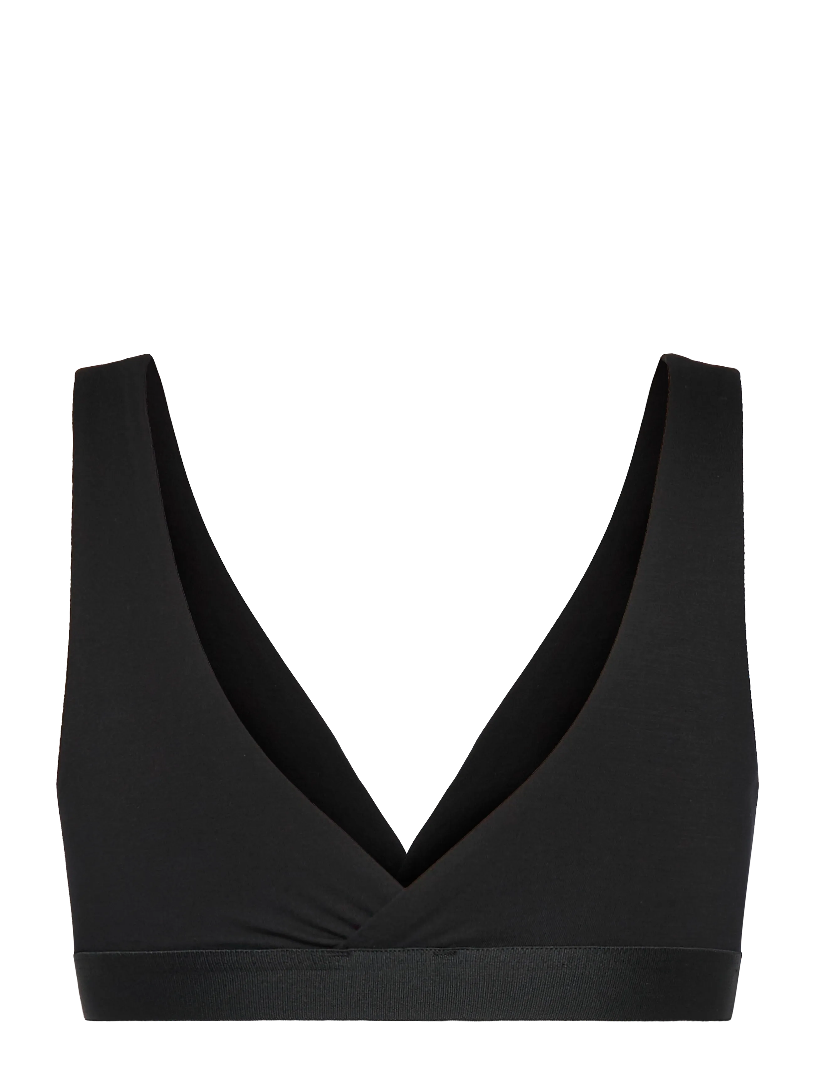 Organic Basics - Soft Touch Basic Bralette - bralette - black - 1