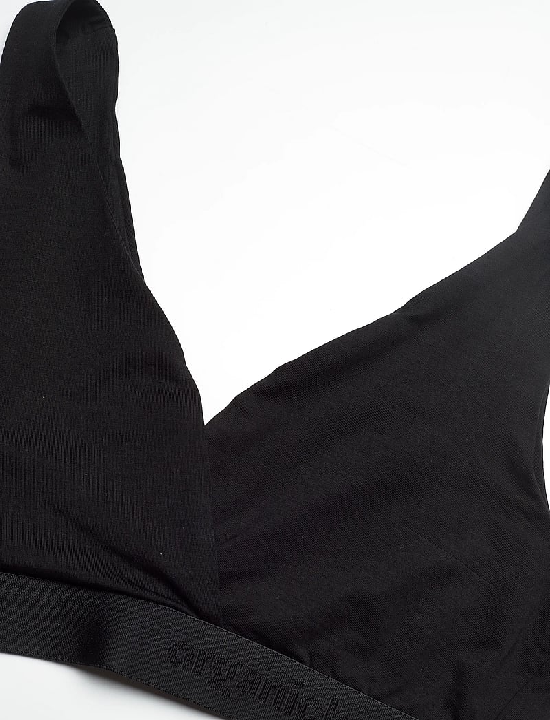 Organic Basics - Soft Touch Basic Bralette - bralette - black - 2