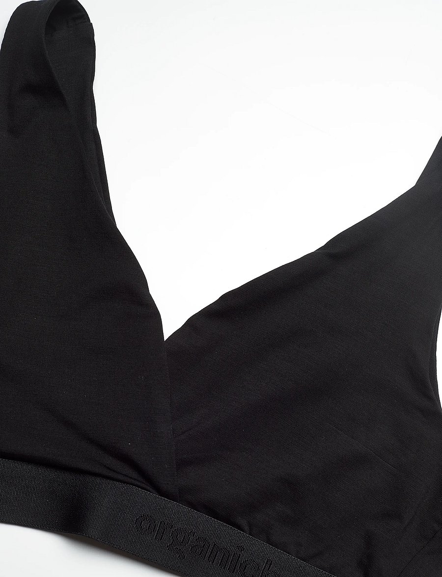 Organic Basics - Soft Touch Basic Bralette - bralette - black - 2