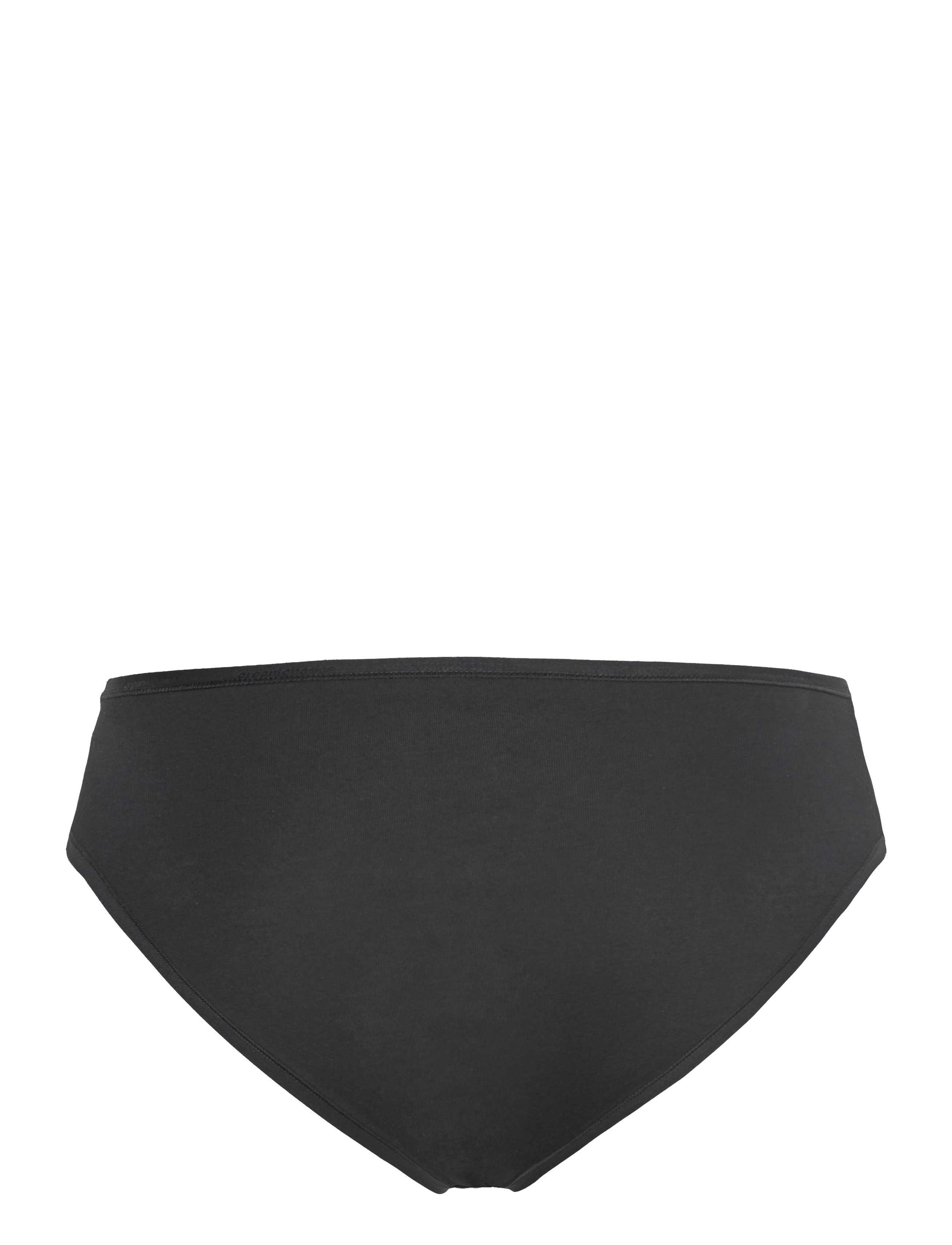 Organic Basics - Core High-Leg Briefs - culottes et slips - black - 2