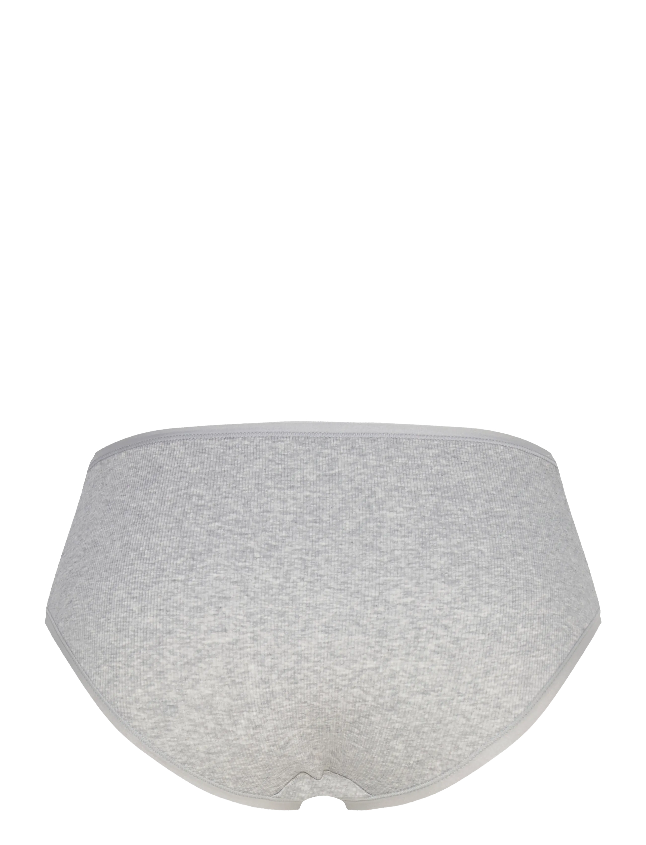 Organic Basics - Core Rib Briefs - laveste priser - grey melange - 1