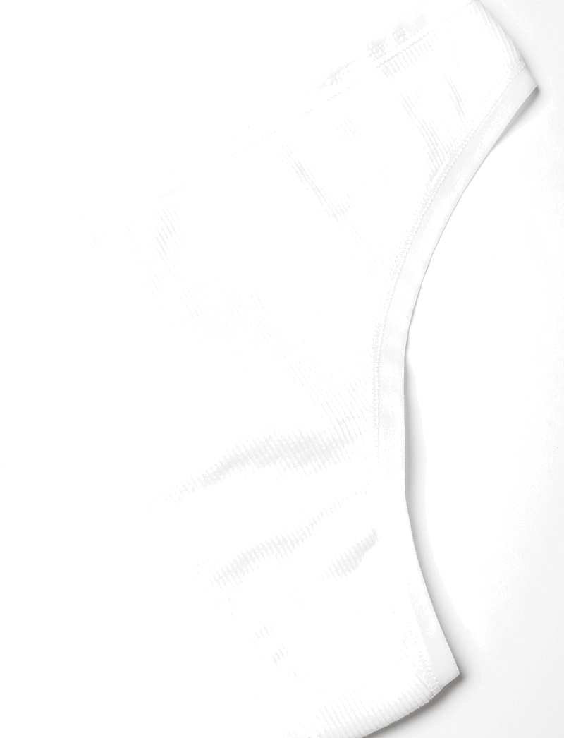 Organic Basics - Core Rib Thong - string - white - 5