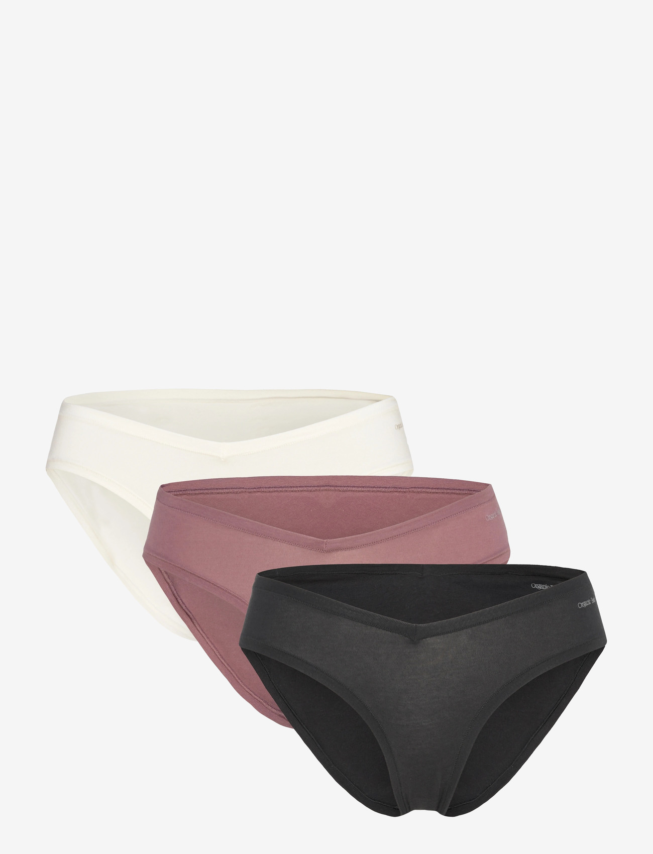 Organic Basics - Flex Hipster 3-pack - hipster & boxershorts - off white / rose wood / black - 1