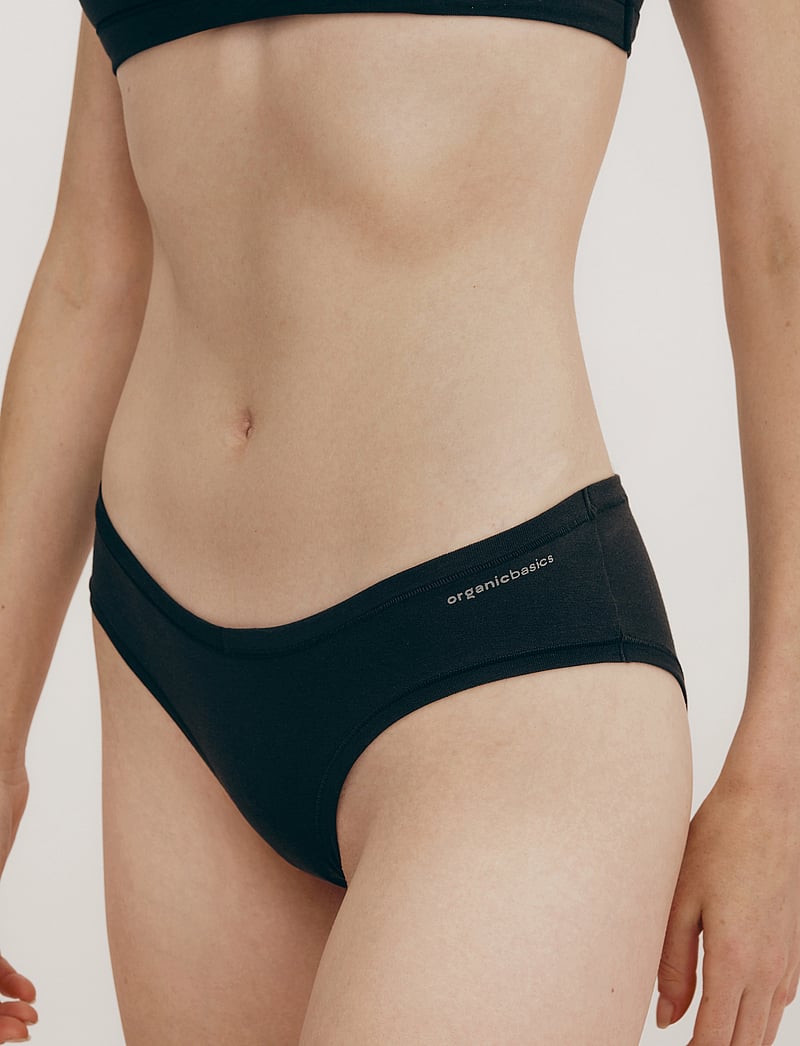 Organic Basics - Flex Hipster 3-pack - hipster & boxershorts - off white / rose wood / black - 0