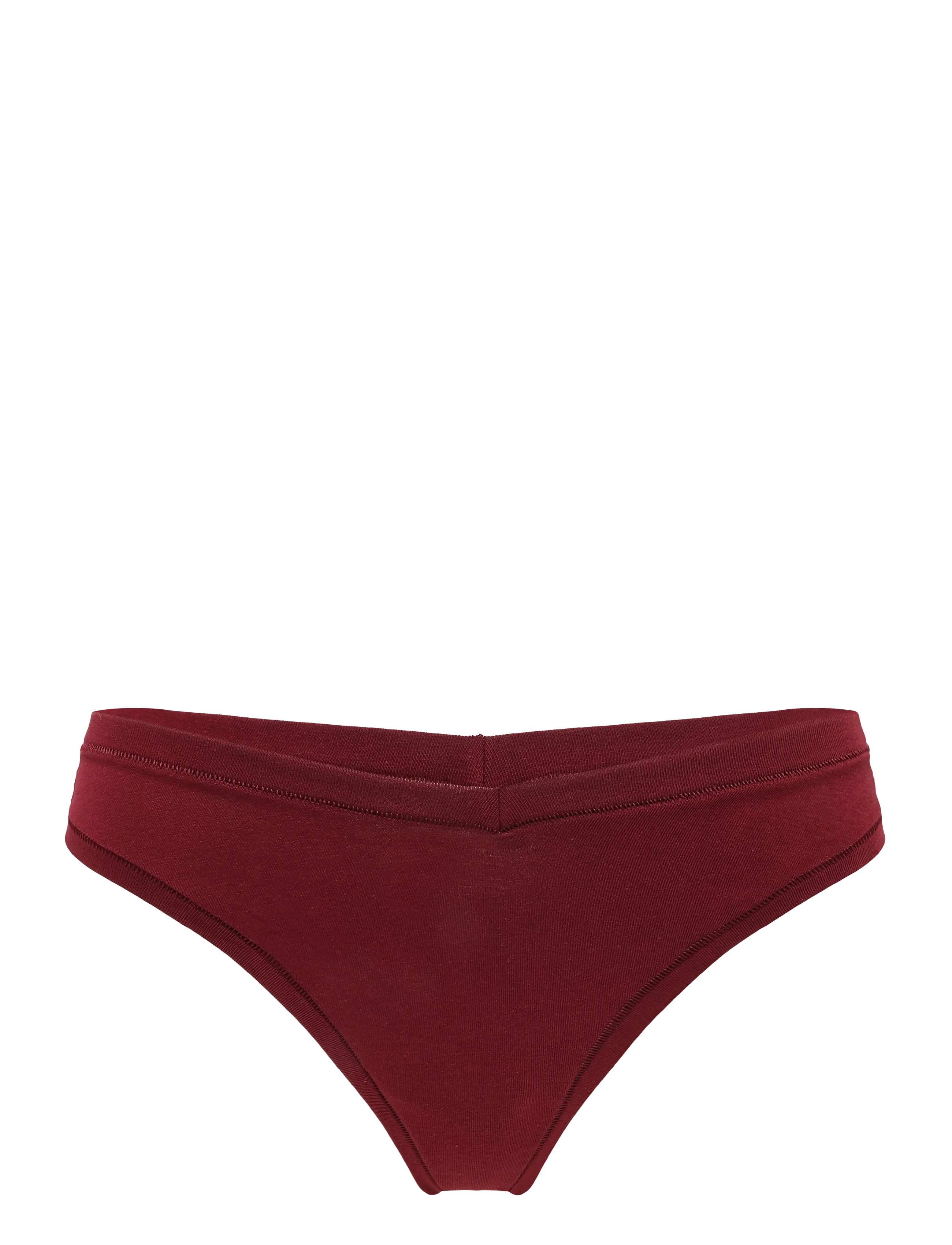 Organic Basics - Flex Thong - stringtrosor - cranberry - 1