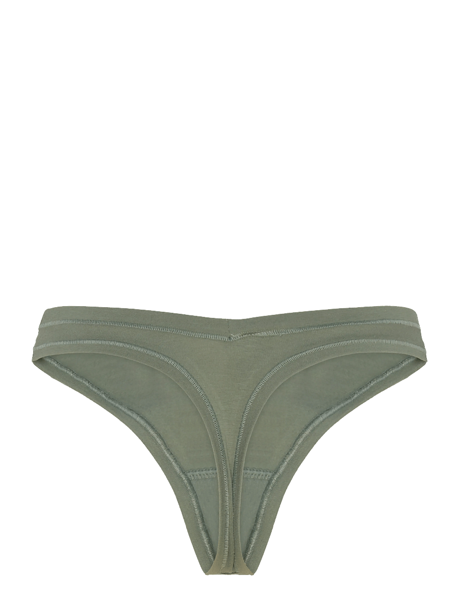 Organic Basics - Flex Thong - stringtrosor - seaweed - 1