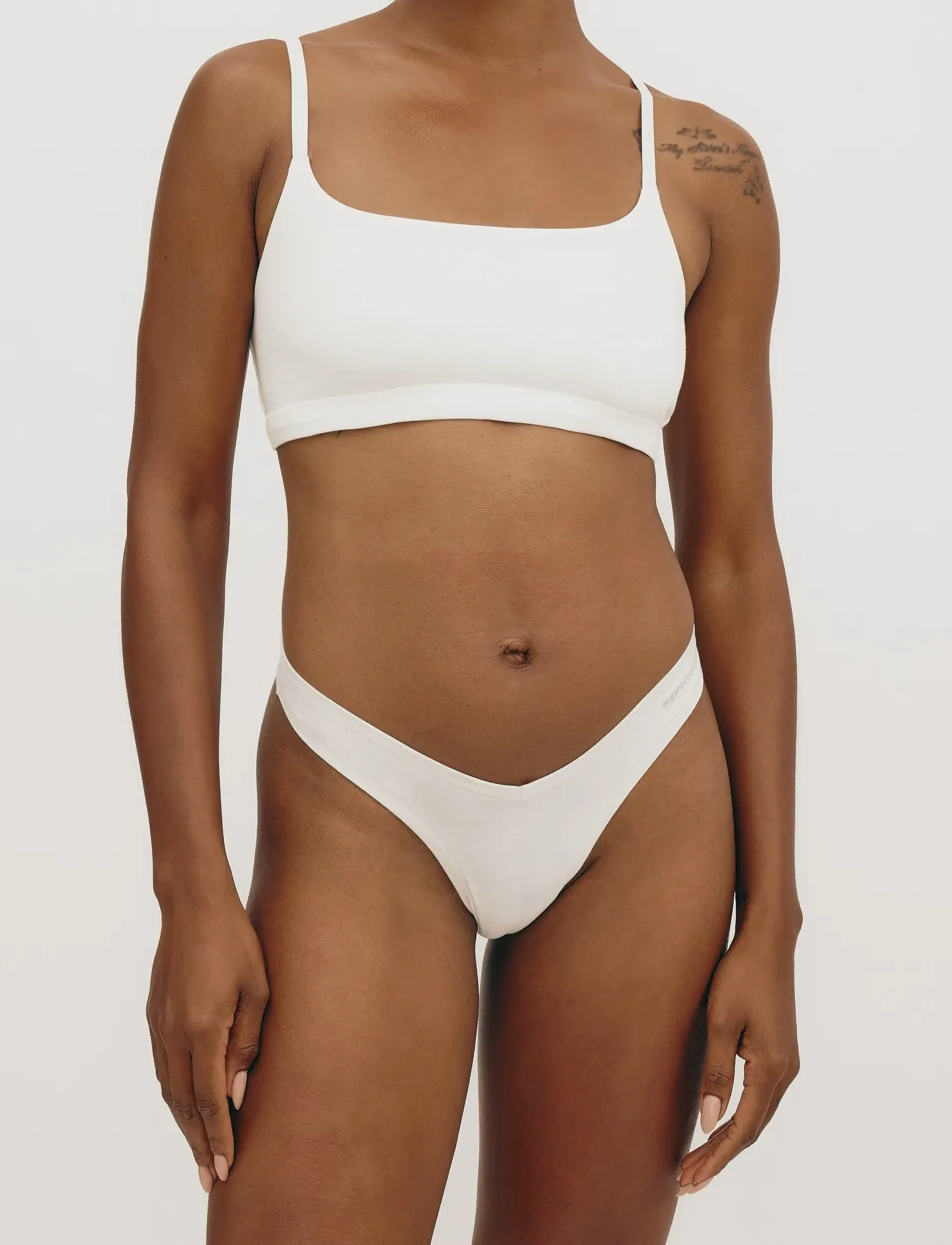 Organic Basics Flex Thong 3-Pack, L, Multi/patterned, Trusser > G-Streng, Dame