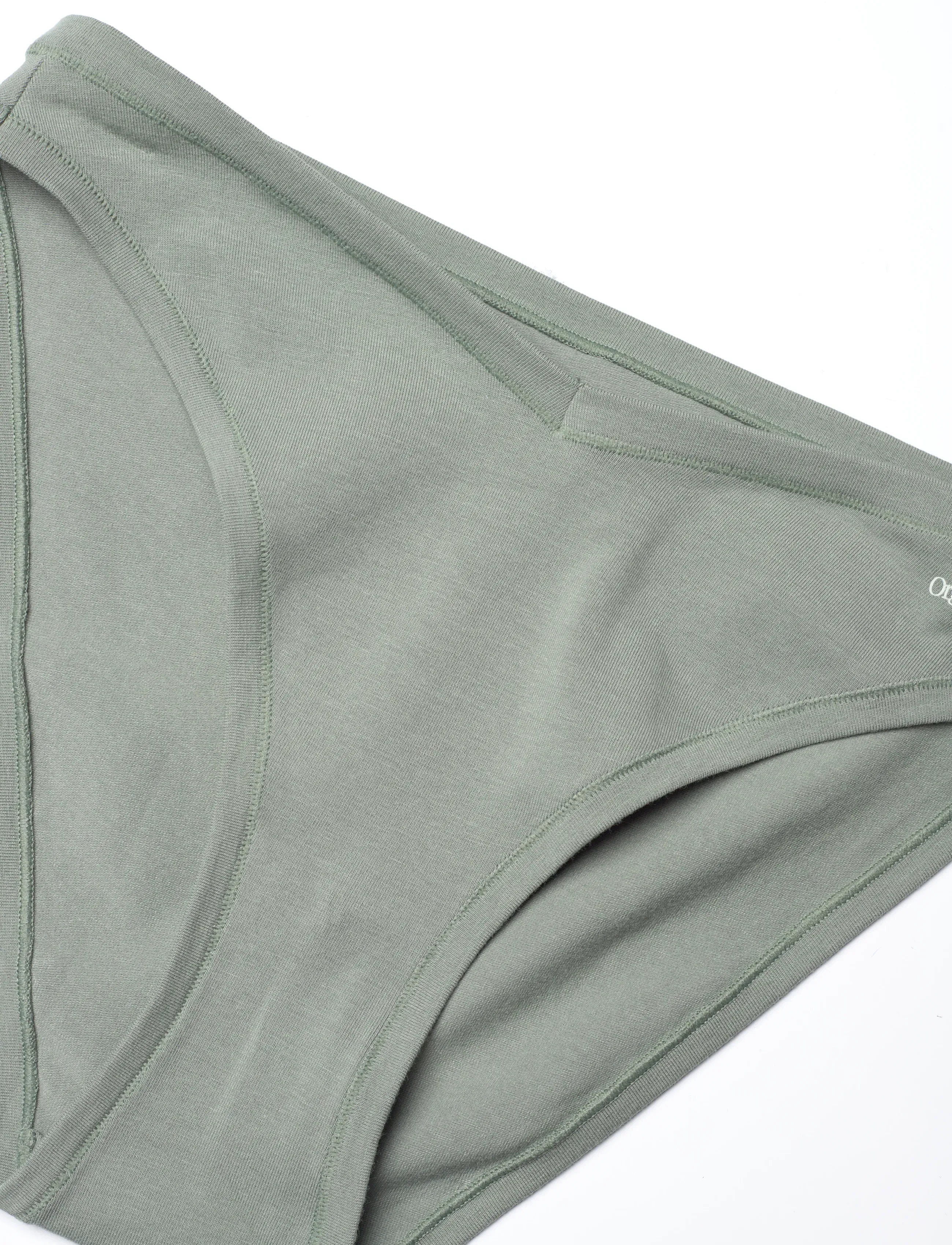 Organic Basics - Flex Cheeky Briefs - lägsta priserna - seaweed - 2