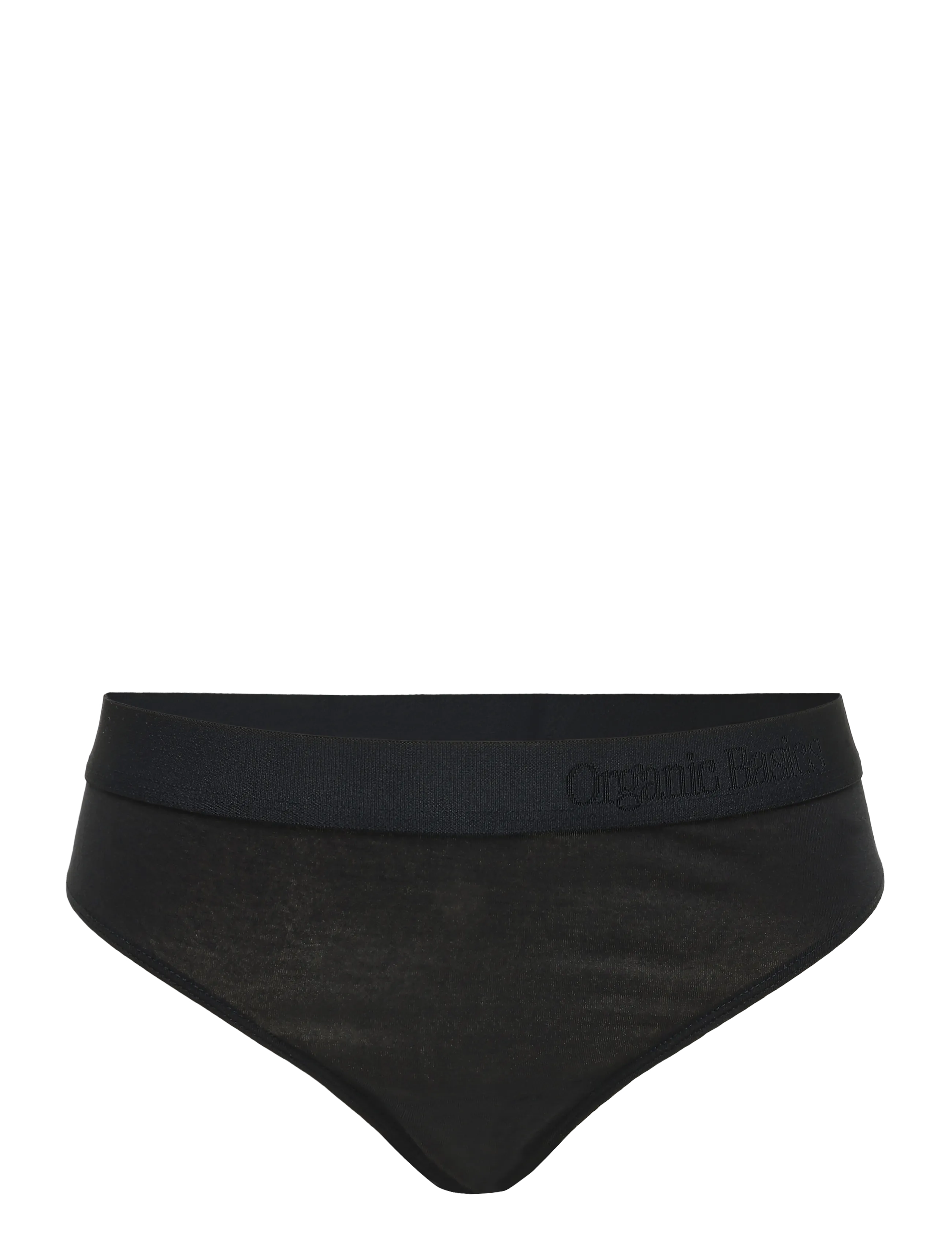 Organic Basics Soft Touch Thong, L, Panties, Schwarz - Frauen