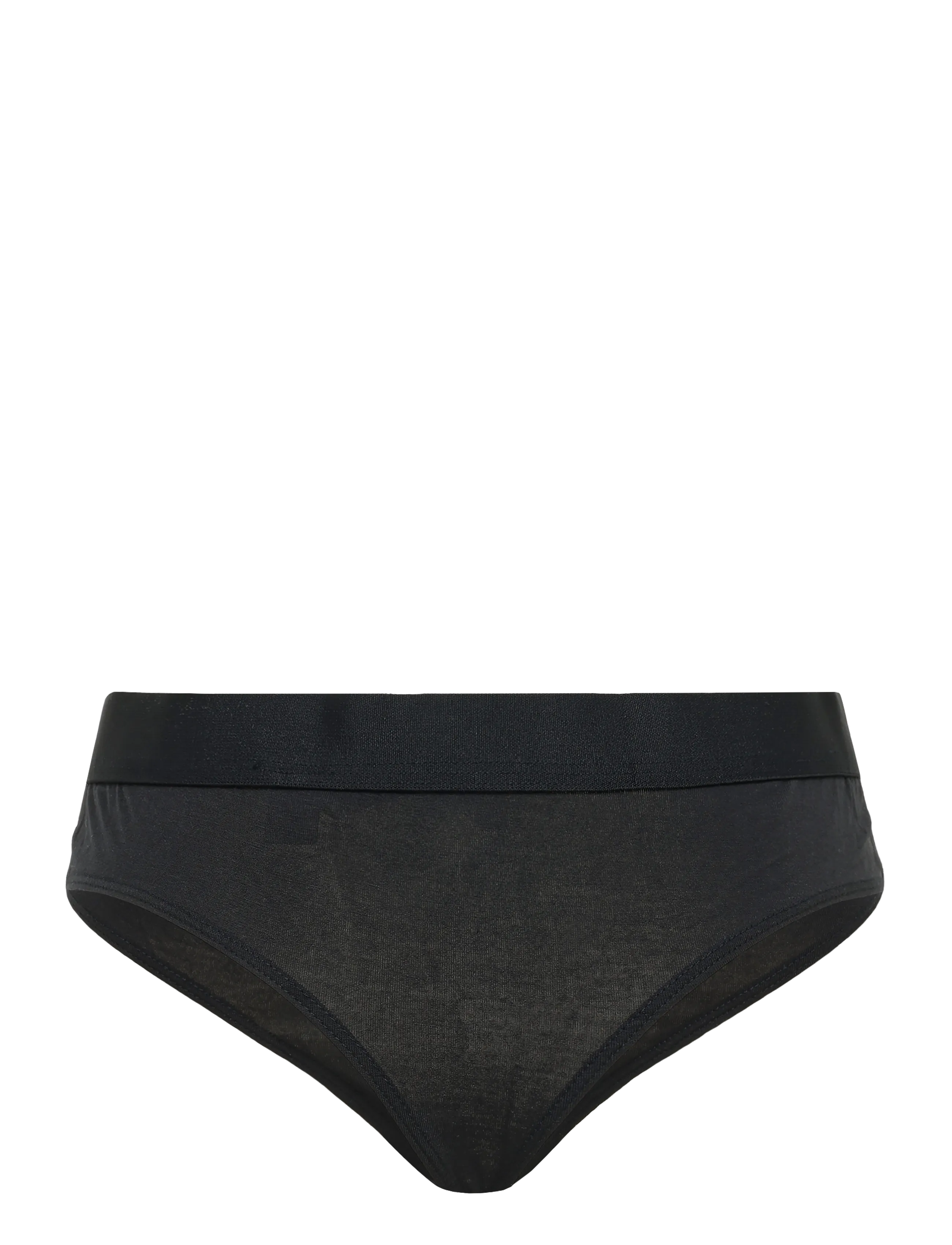 Organic Basics - Soft Touch Thong - black - 1