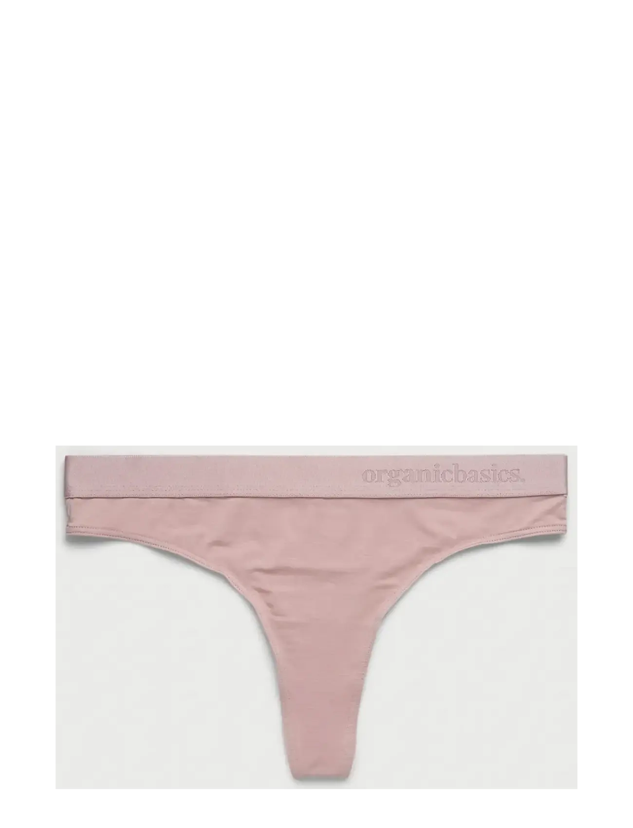 Organic Basics Soft Touch Thong - Farben der Saison - DUSTY ROSE / pink/rose