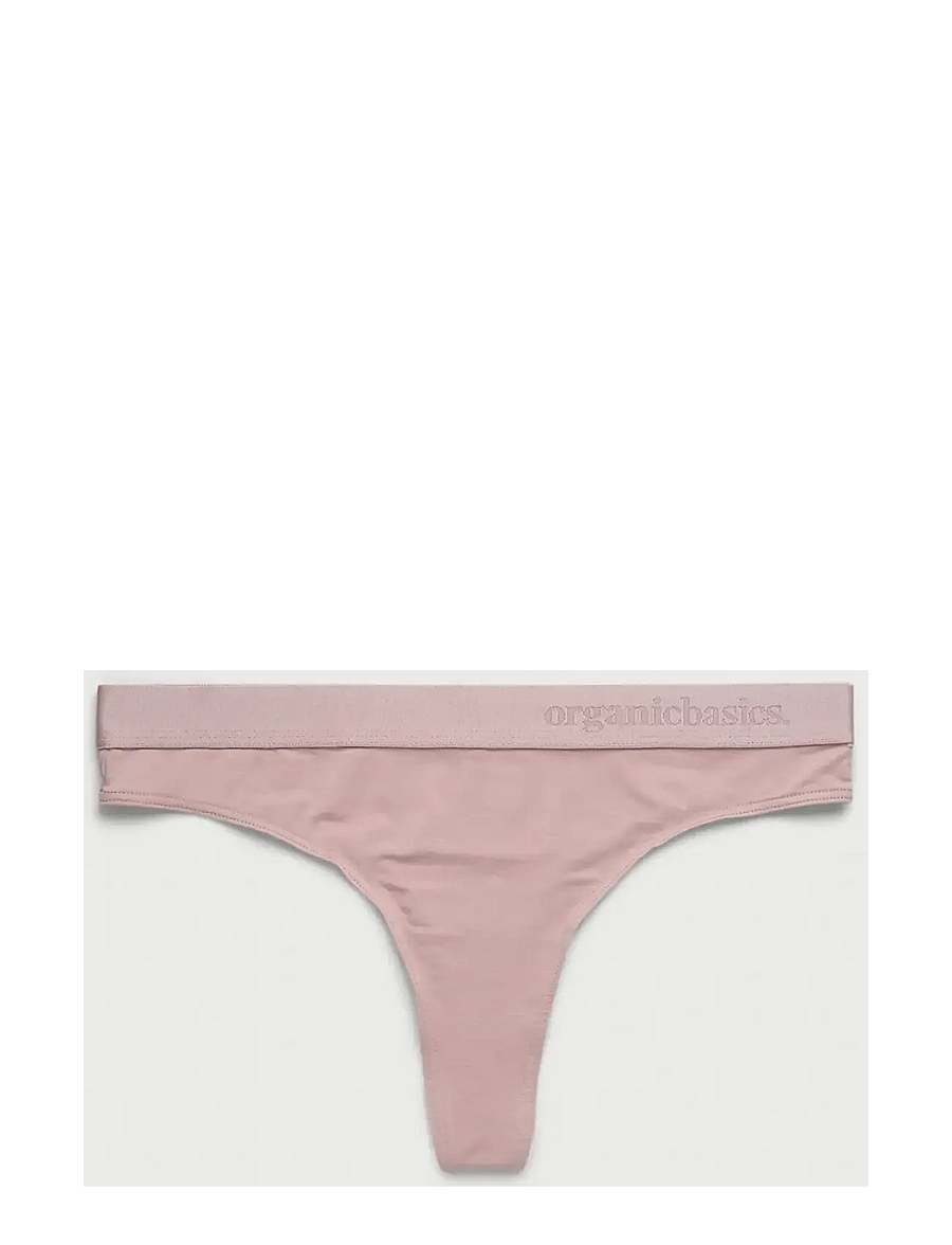 Organic Basics - Soft Touch Thong - thongs - dusty rose - 1
